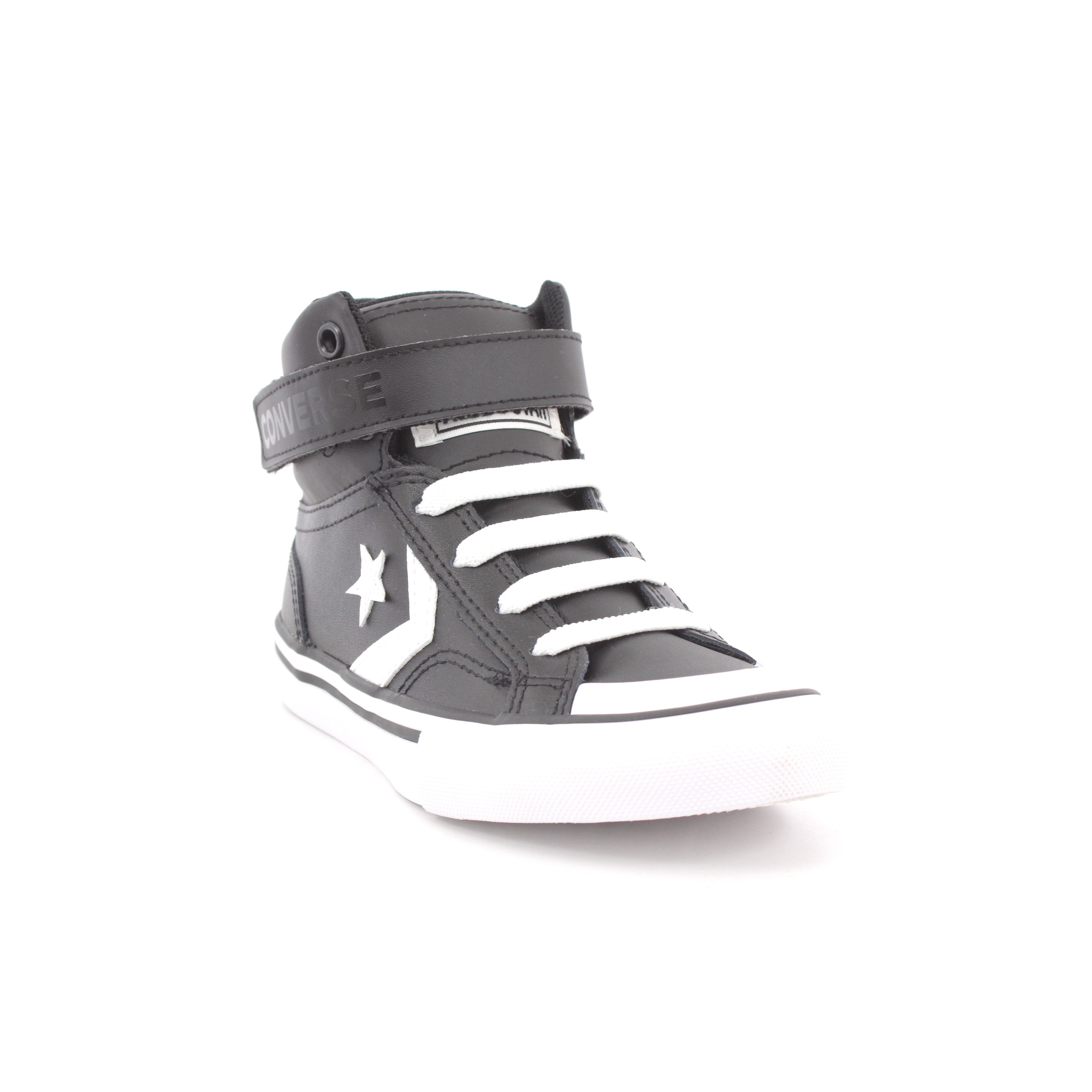 CON PRO BLAZE STRAP LEATHER HI BLACK/WHITE