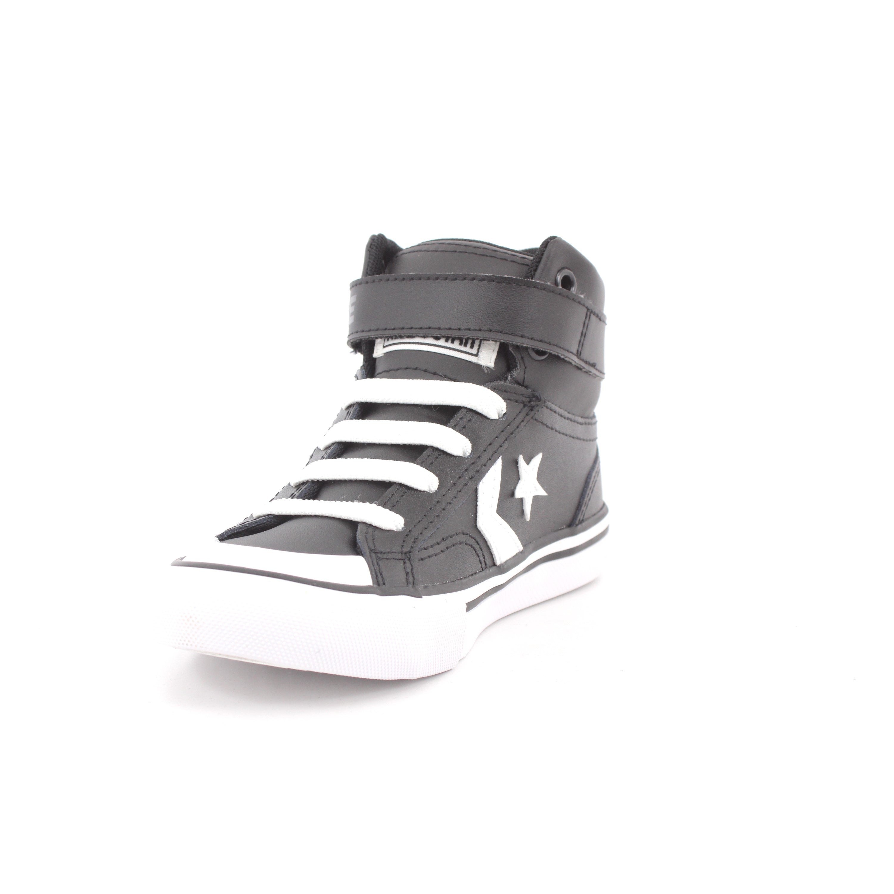 CON PRO BLAZE STRAP LEATHER HI BLACK/WHITE