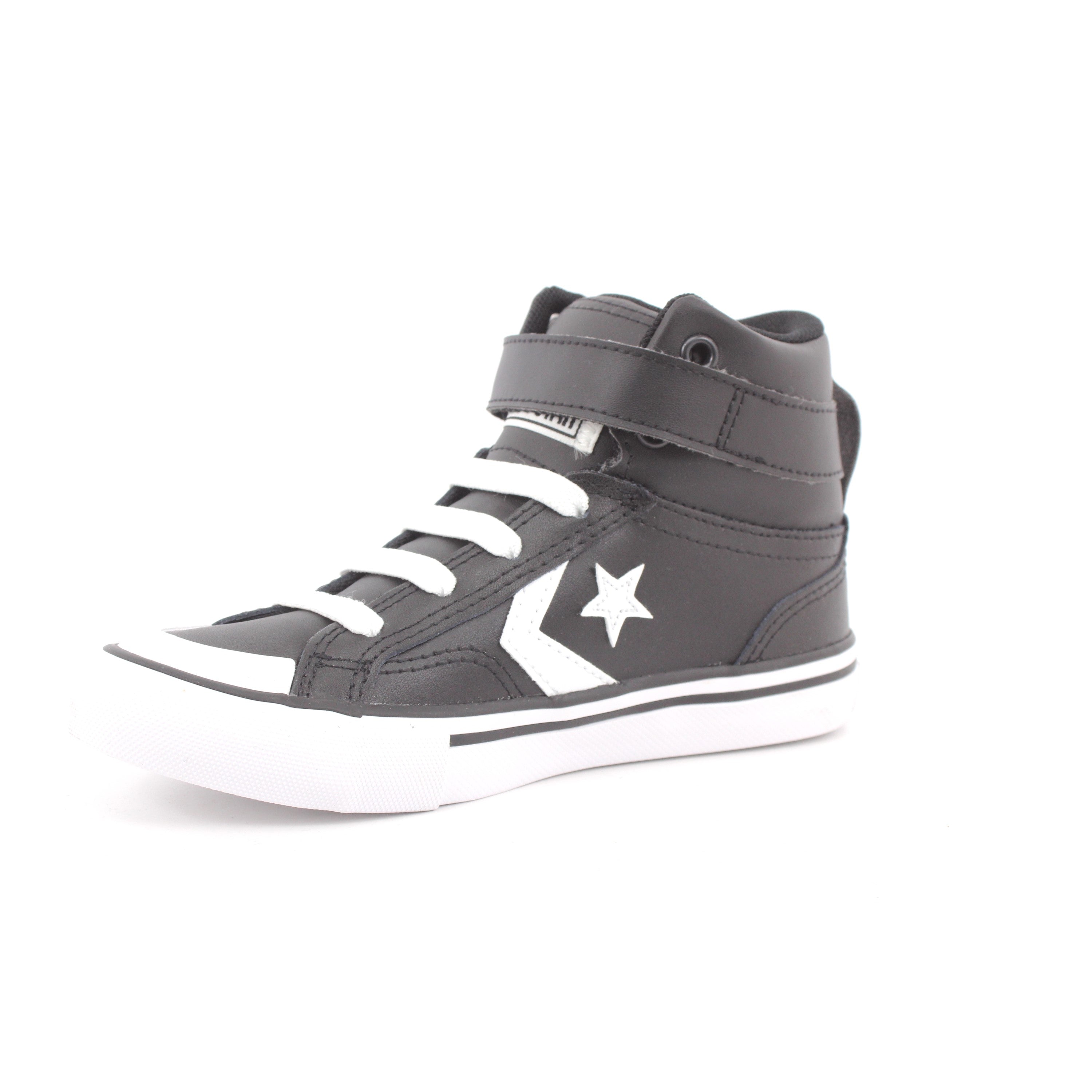 CON PRO BLAZE STRAP LEATHER HI BLACK/WHITE
