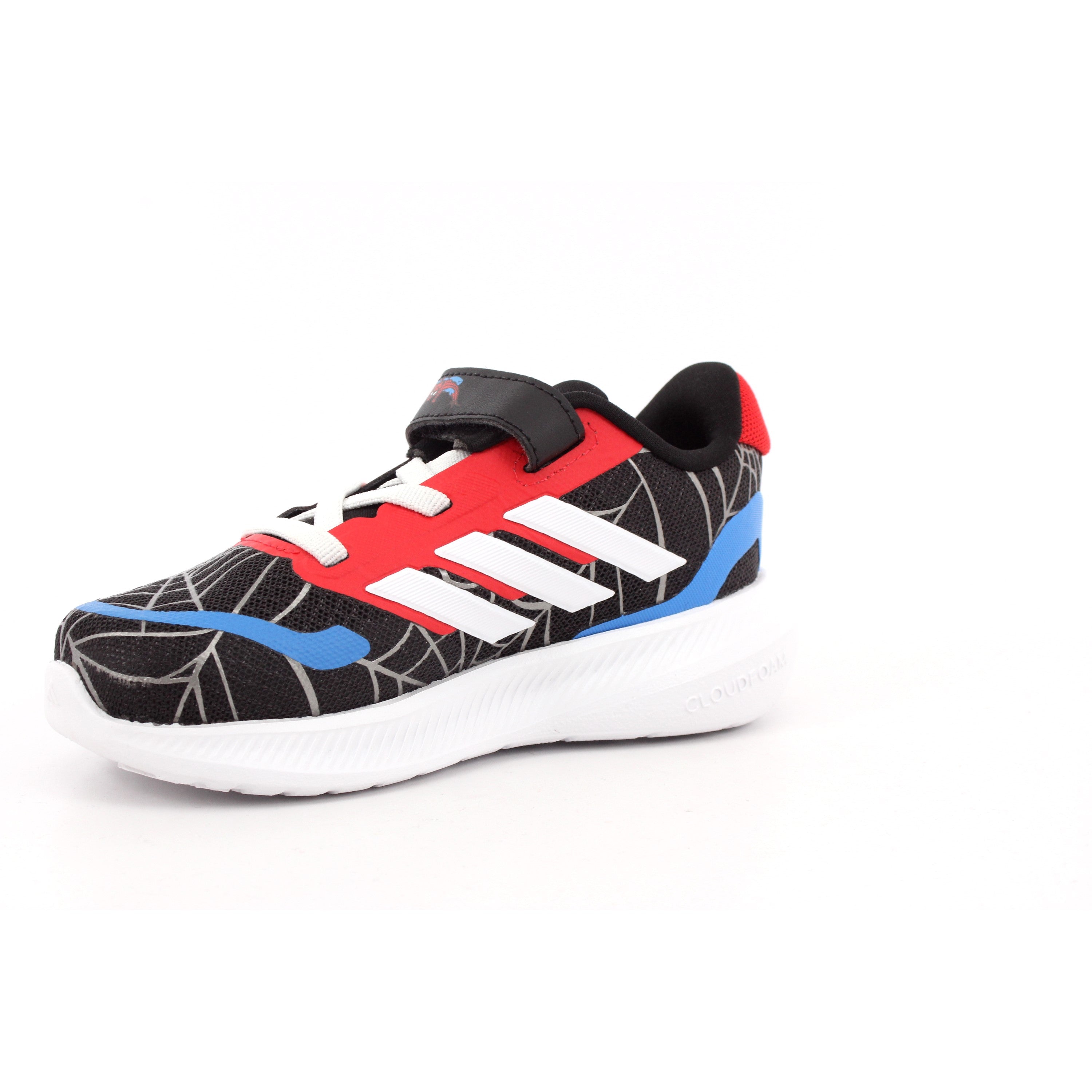 RUNFALCON 5 SPIDERMAN EL BLK/WHT/RUBY