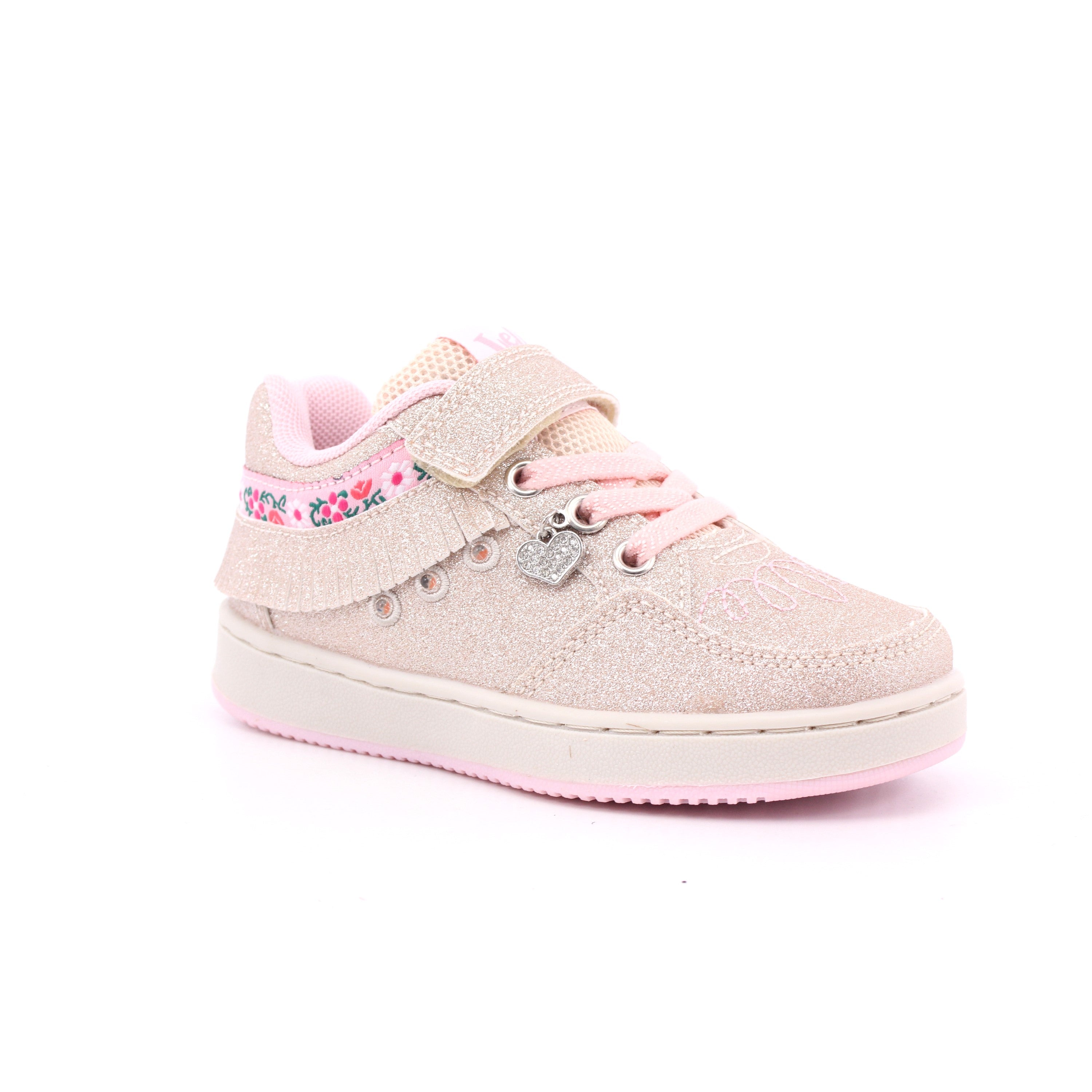 SCARPA LELLI KELLY FRANGETTA MIX ORO CHIARO