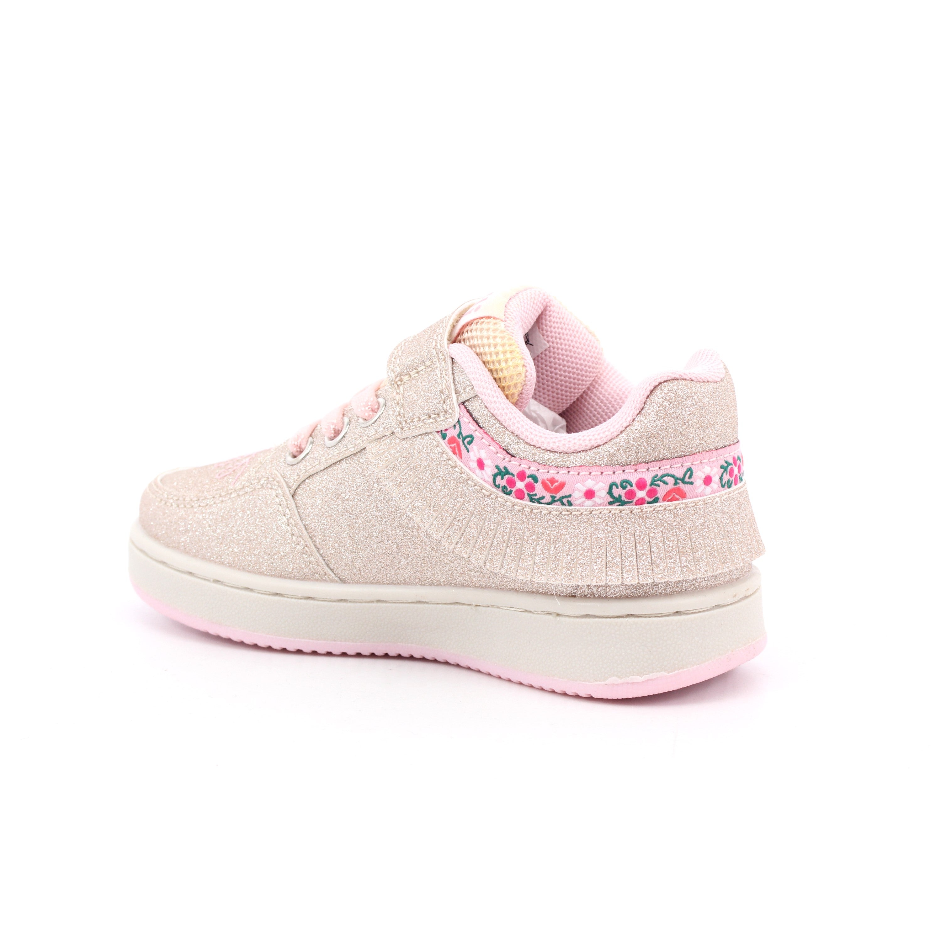 SCARPA LELLI KELLY FRANGETTA MIX ORO CHIARO
