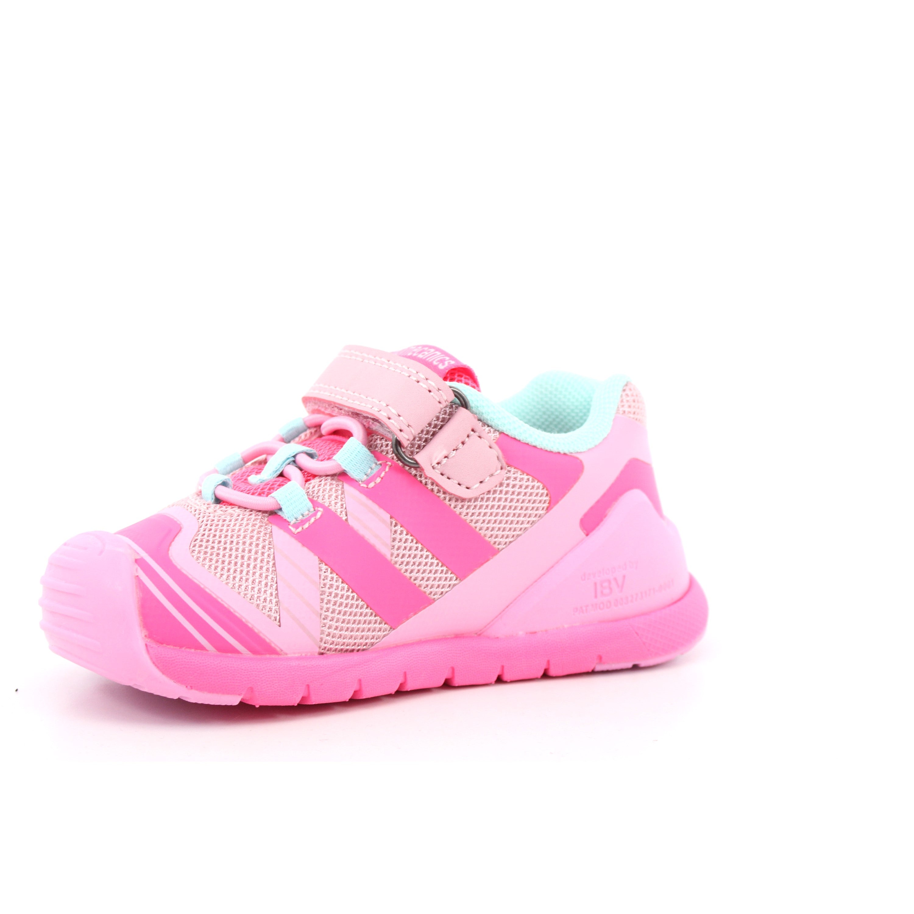 ZAPATO SPORT ELASTICOS REJILLA ROSA
