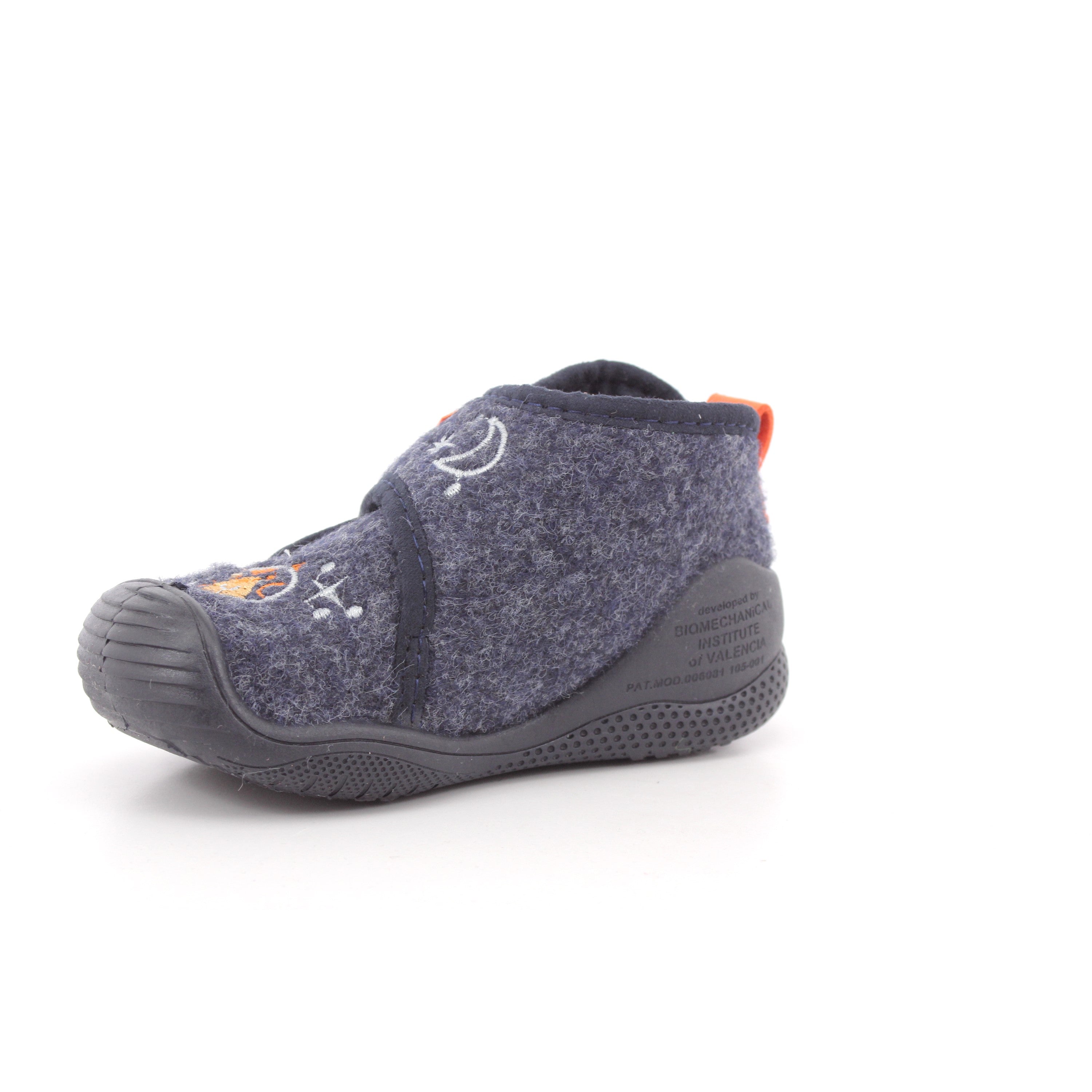 ZAPATILLA TWIN FIELTRO AZUL MARINO
