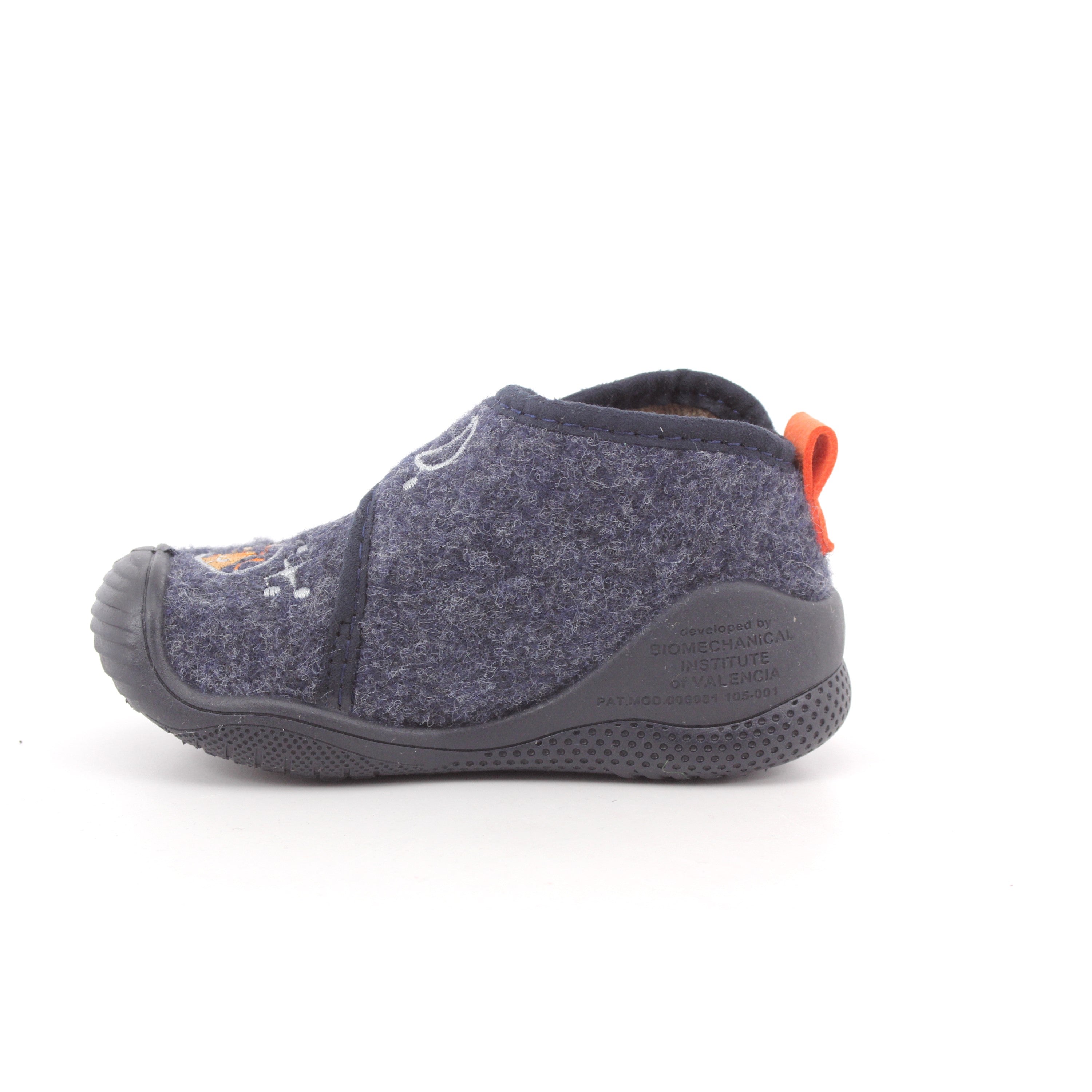 ZAPATILLA TWIN FIELTRO AZUL MARINO