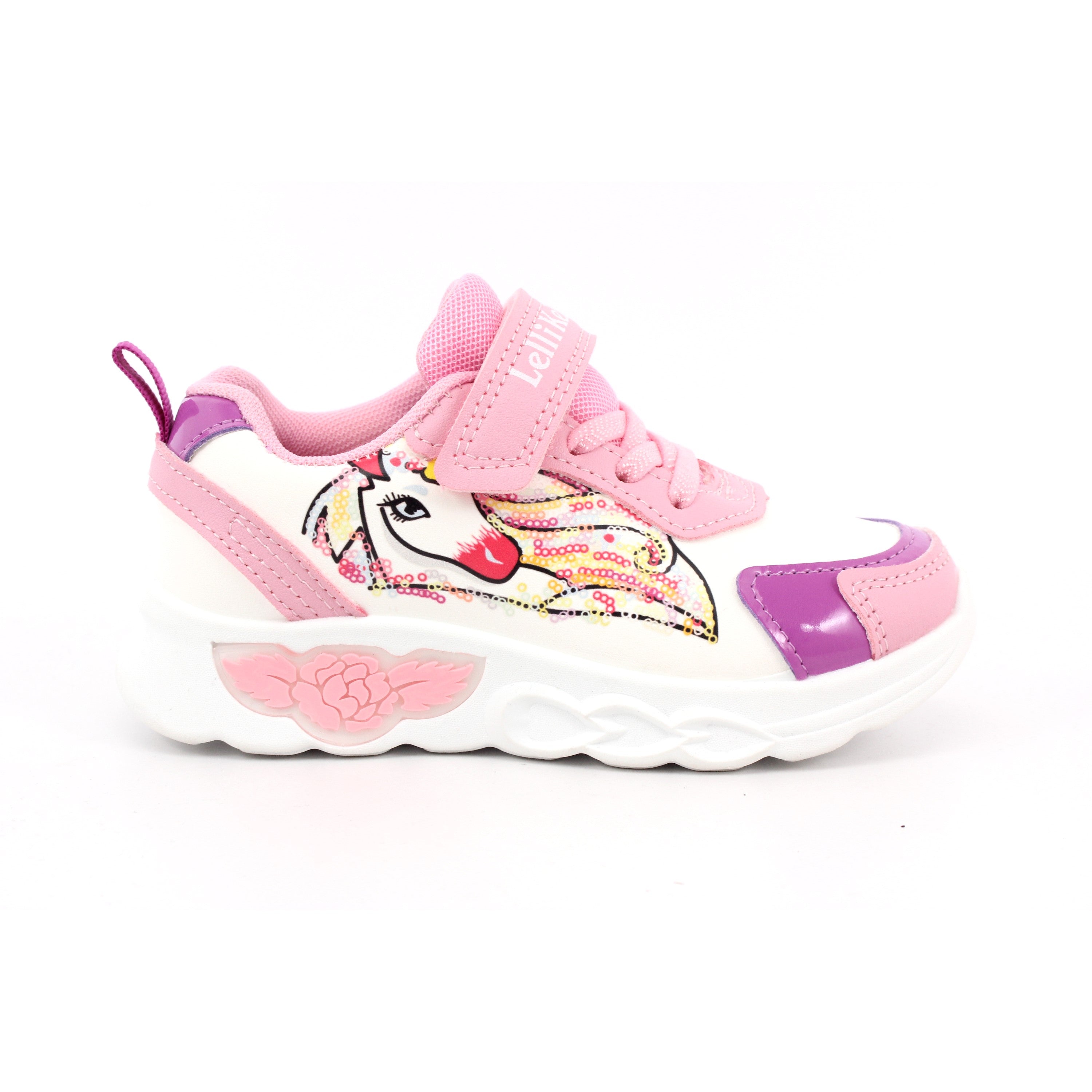 SCARPA LELLI KELLY MANUELA BIANCO/ROSA
