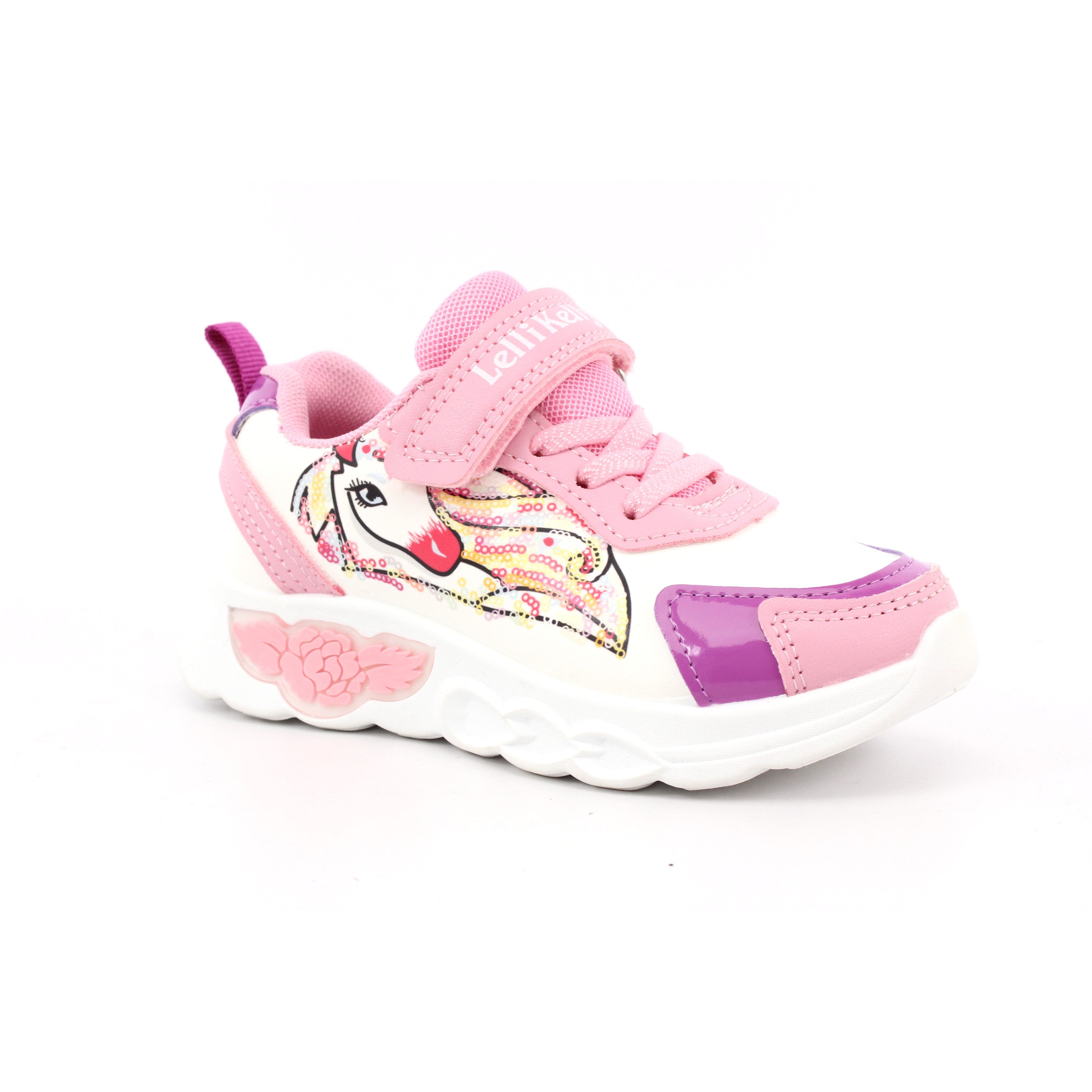 SCARPA LELLI KELLY MANUELA BIANCO/ROSA