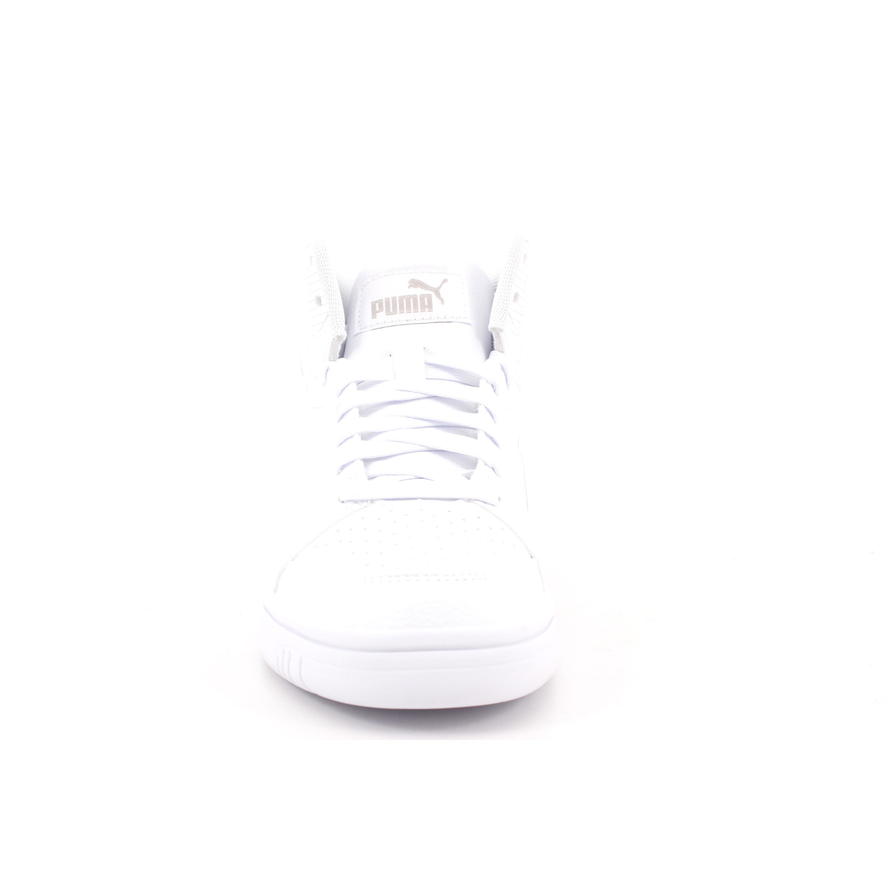 PUMA REBOUND V6 MID JR PUMA WHITE-COOL LIGHT