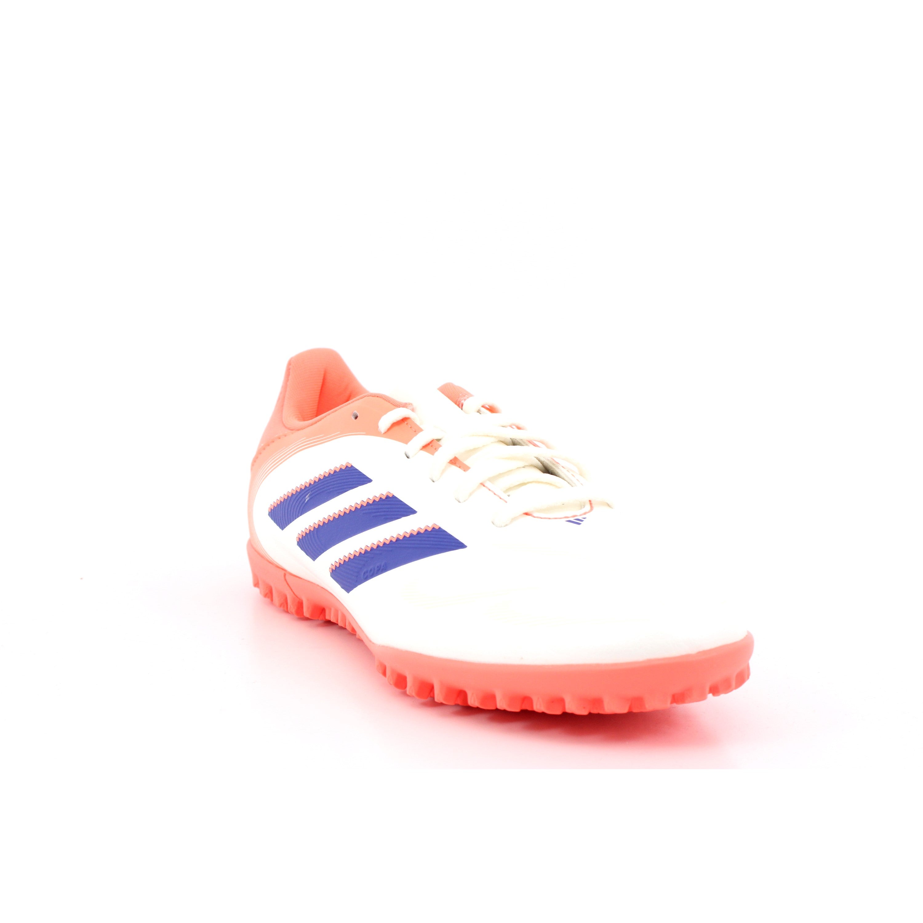 COPA PURE 3 CLUB TF OFF WHT/BLUE/CORAL