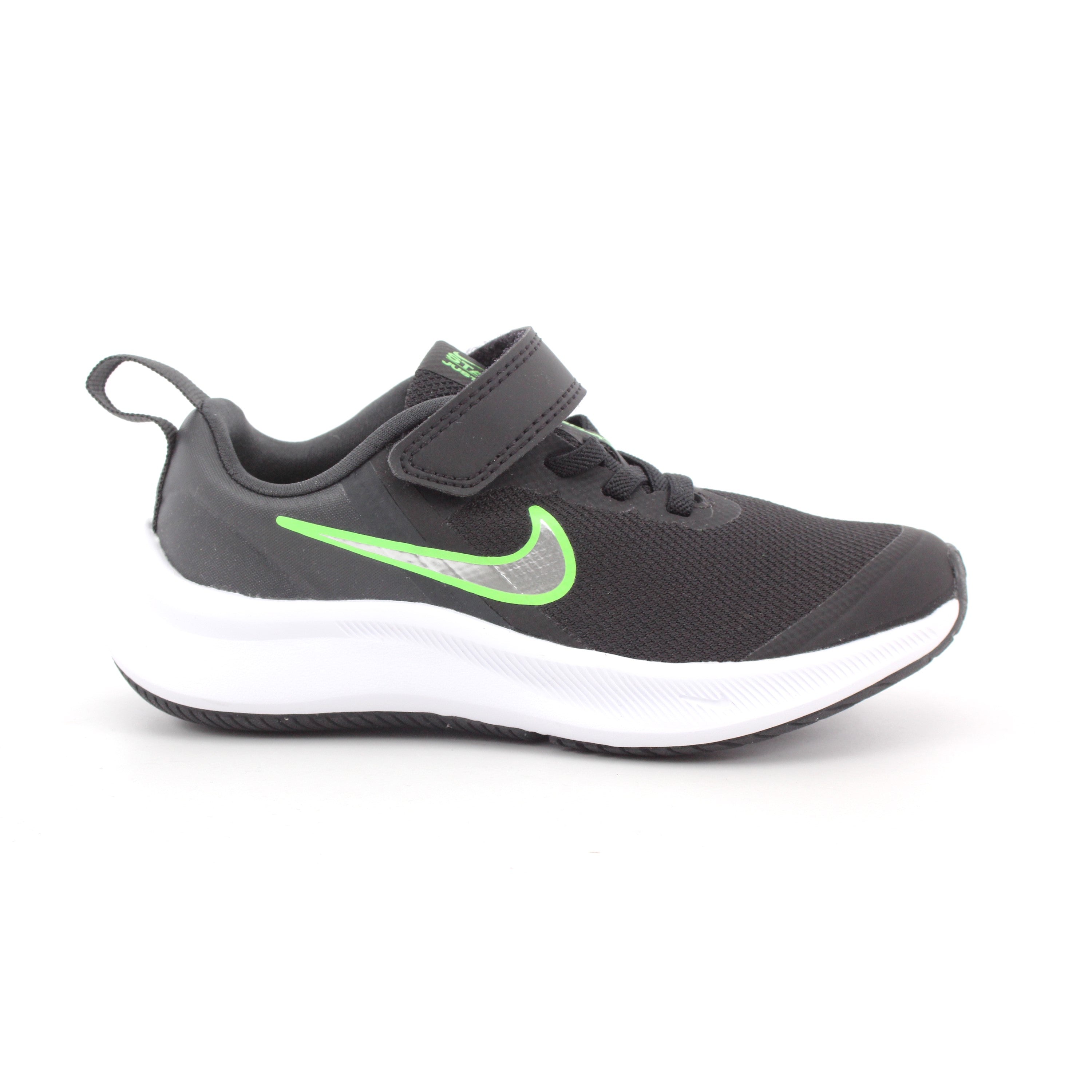 NIKE STAR RUNNER 3 (PSV) 006 BLACK/CHROME-DK