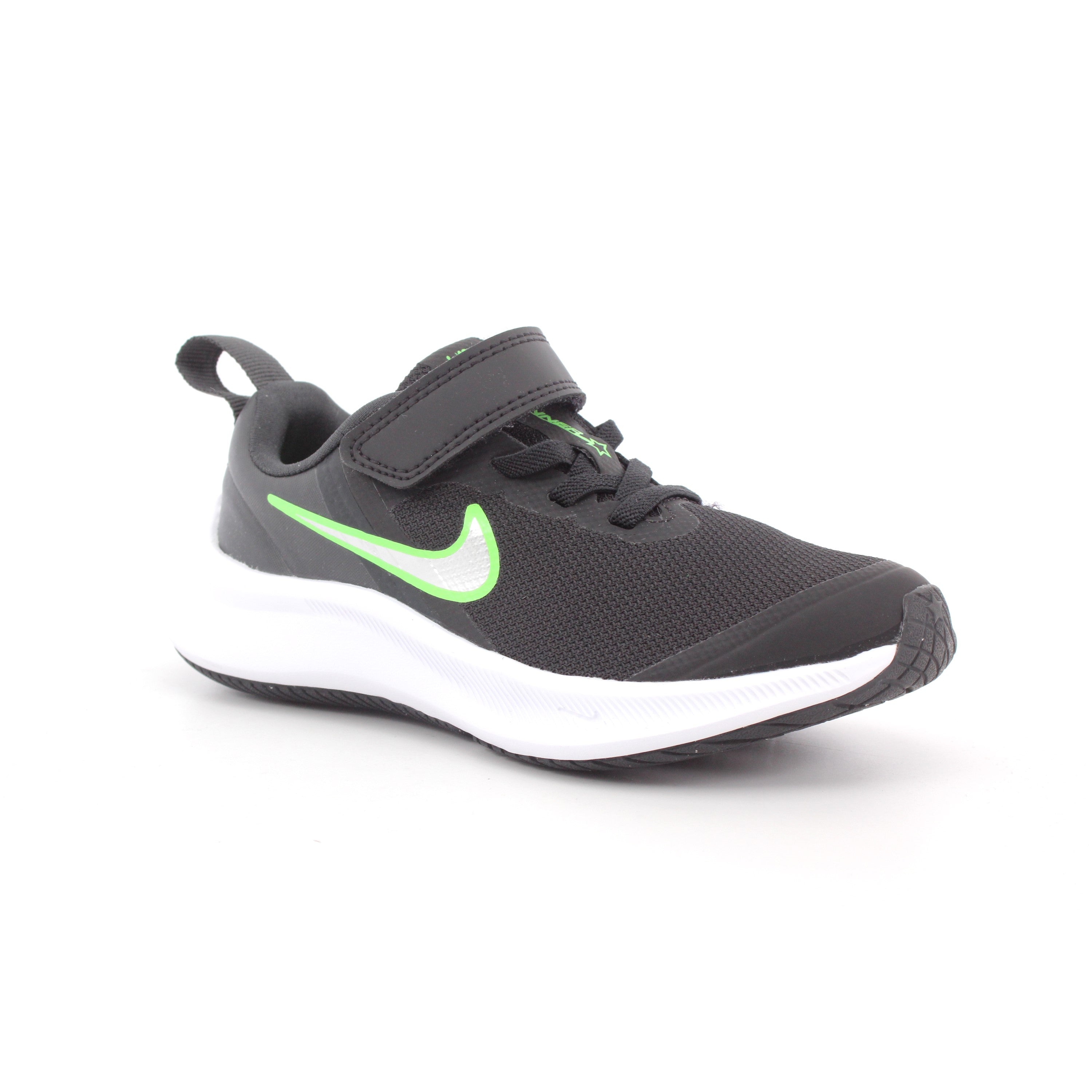 NIKE STAR RUNNER 3 (PSV) 006 BLACK/CHROME-DK
