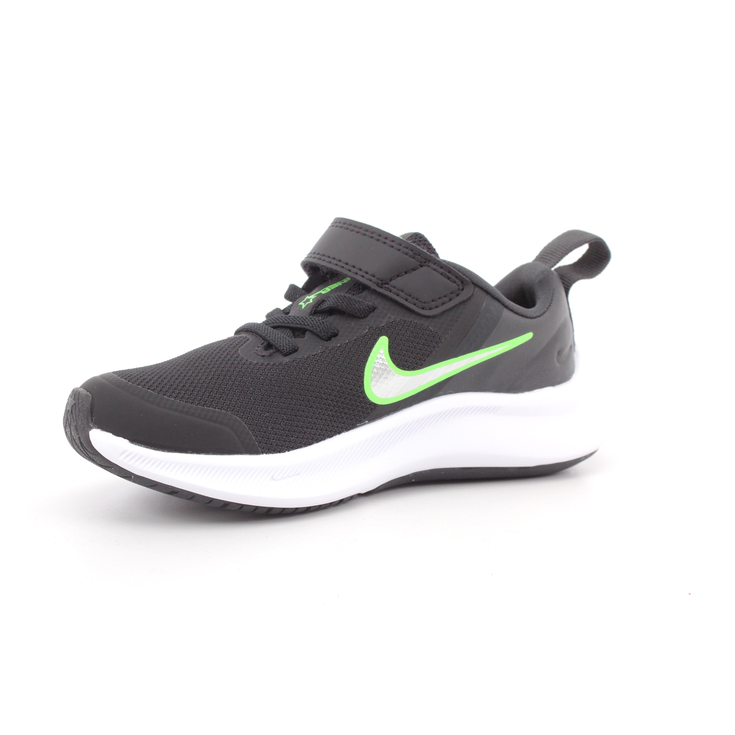NIKE STAR RUNNER 3 (PSV) 006 BLACK/CHROME-DK