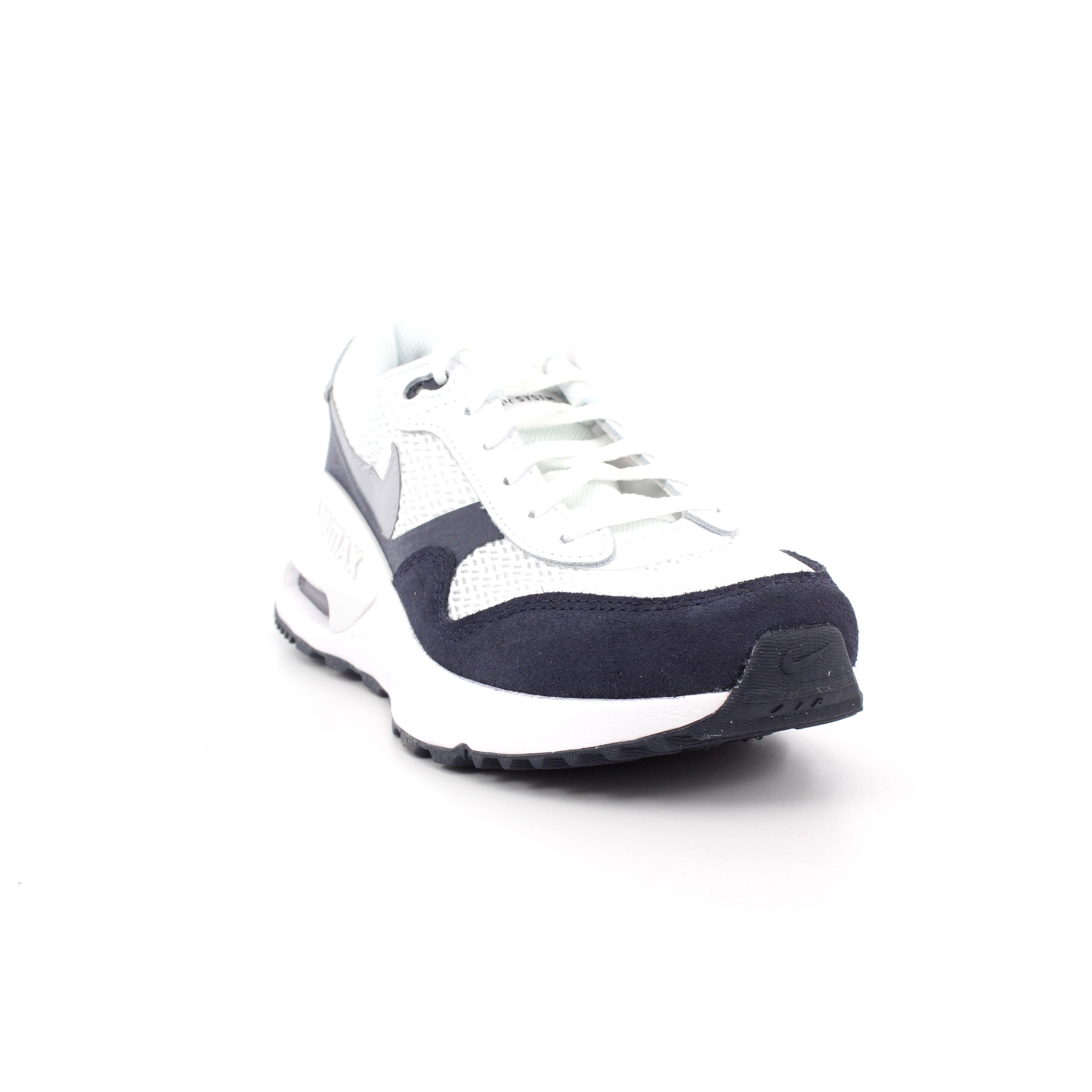 AIR MAX SYSTM (GS) 103 WHITE/WOLF GREY-OBSIDIAN