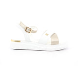 SANDALO PLATINO/BIANCO