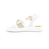 SANDALO PLATINO/BIANCO