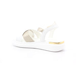 SANDALO PLATINO/BIANCO