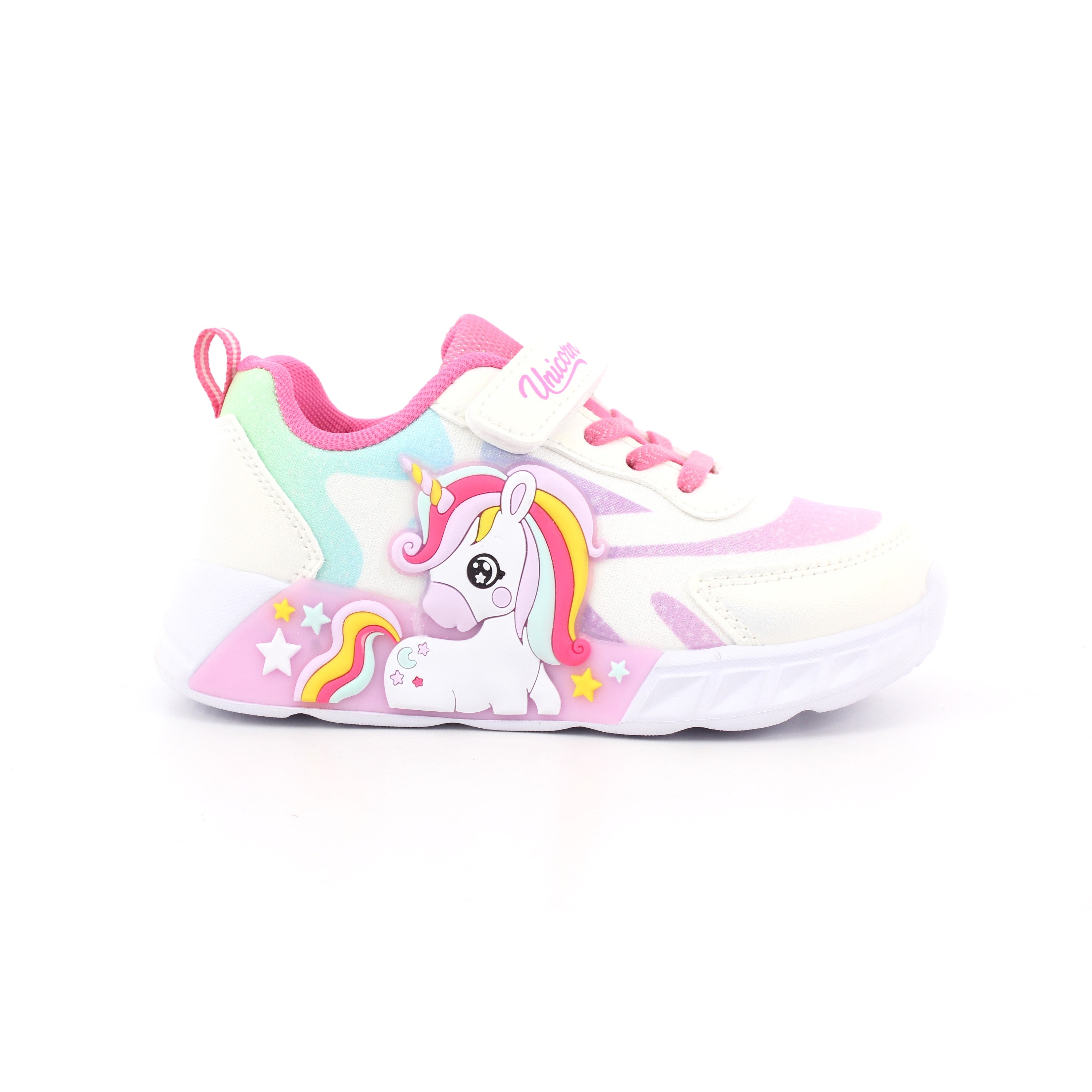 SCARPA SPORT EVA CON LUCI WHITE 0061