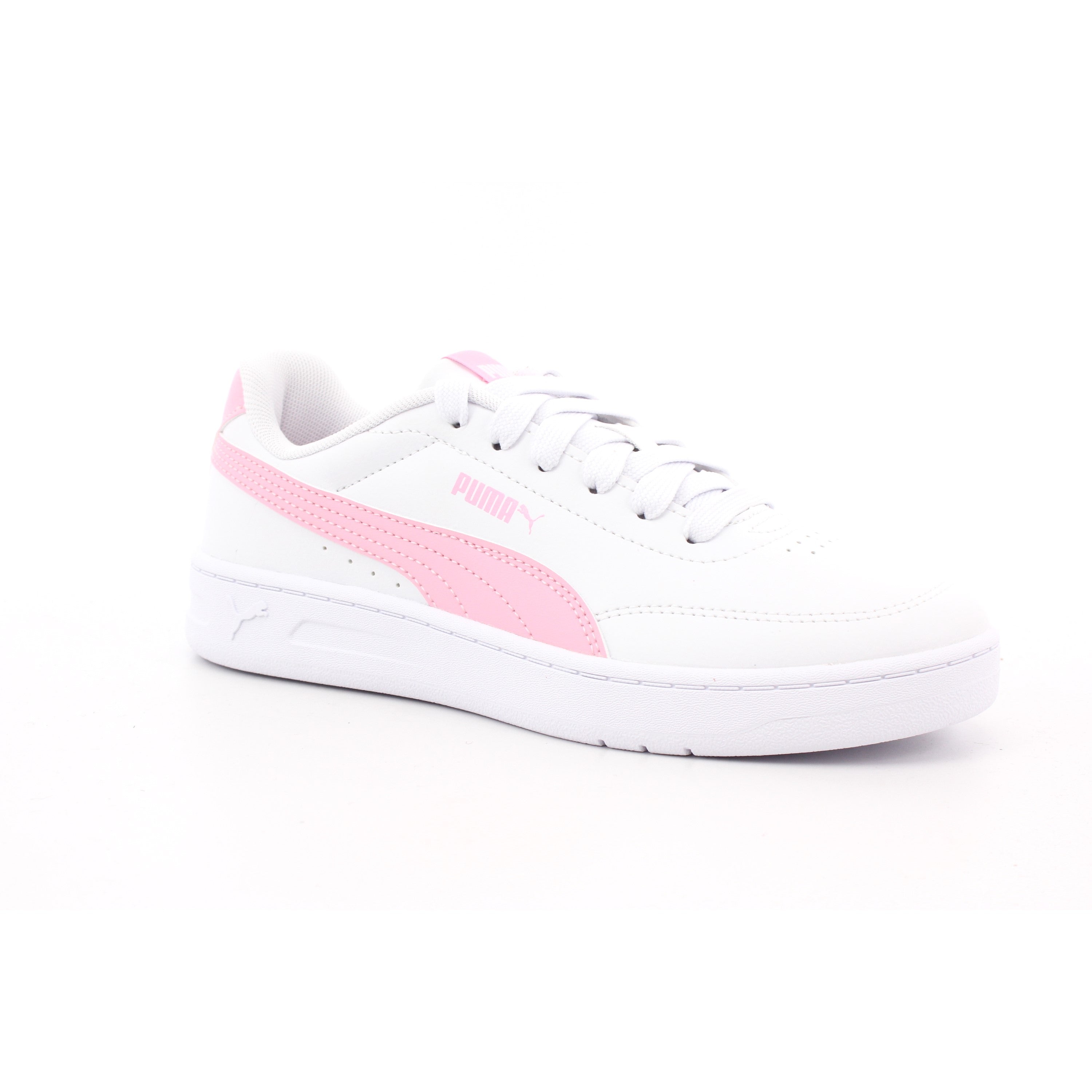 COURT CLASSIC CLEAN,PUMA WHITE-PINK SHIM