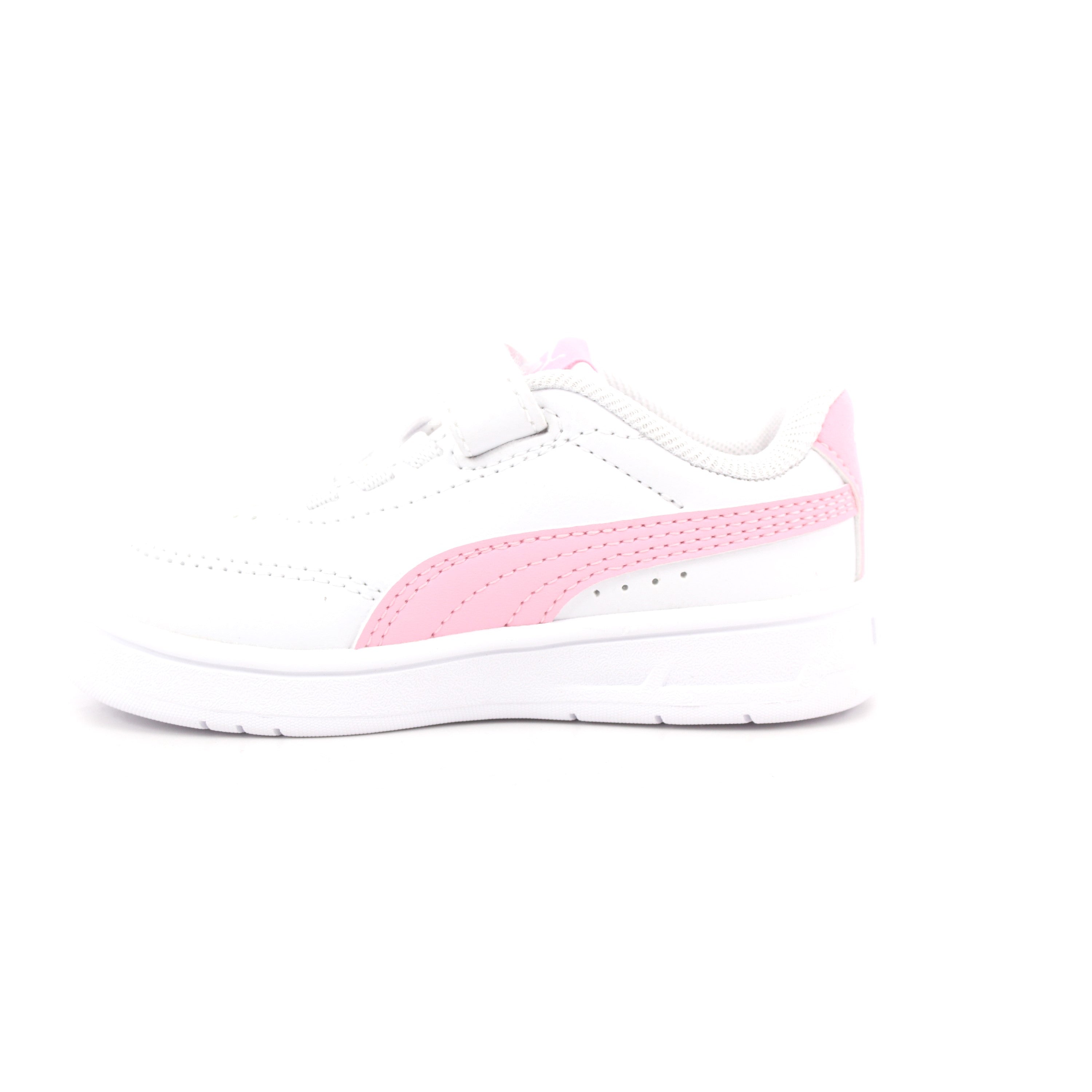 COURT CLASSIC CLEAN,PUMA WHITE-PINK SHIM