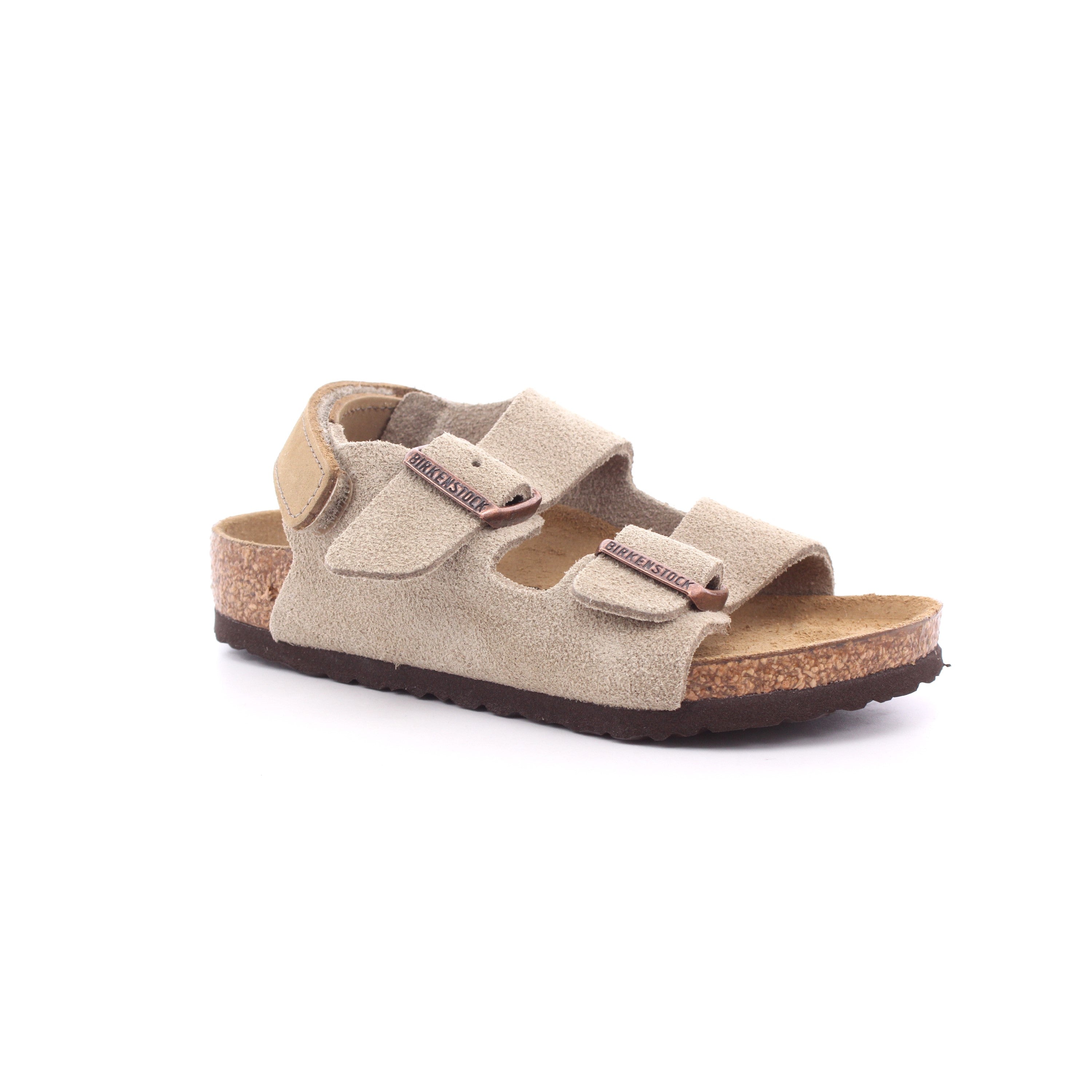 MILANO HL KIDS TAUPE, SUEDE LEATHER