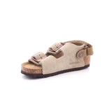 MILANO HL KIDS TAUPE, SUEDE LEATHER