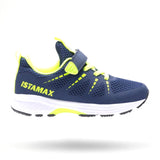 ISTAMAX SNEAKERS BLU/GIALLO