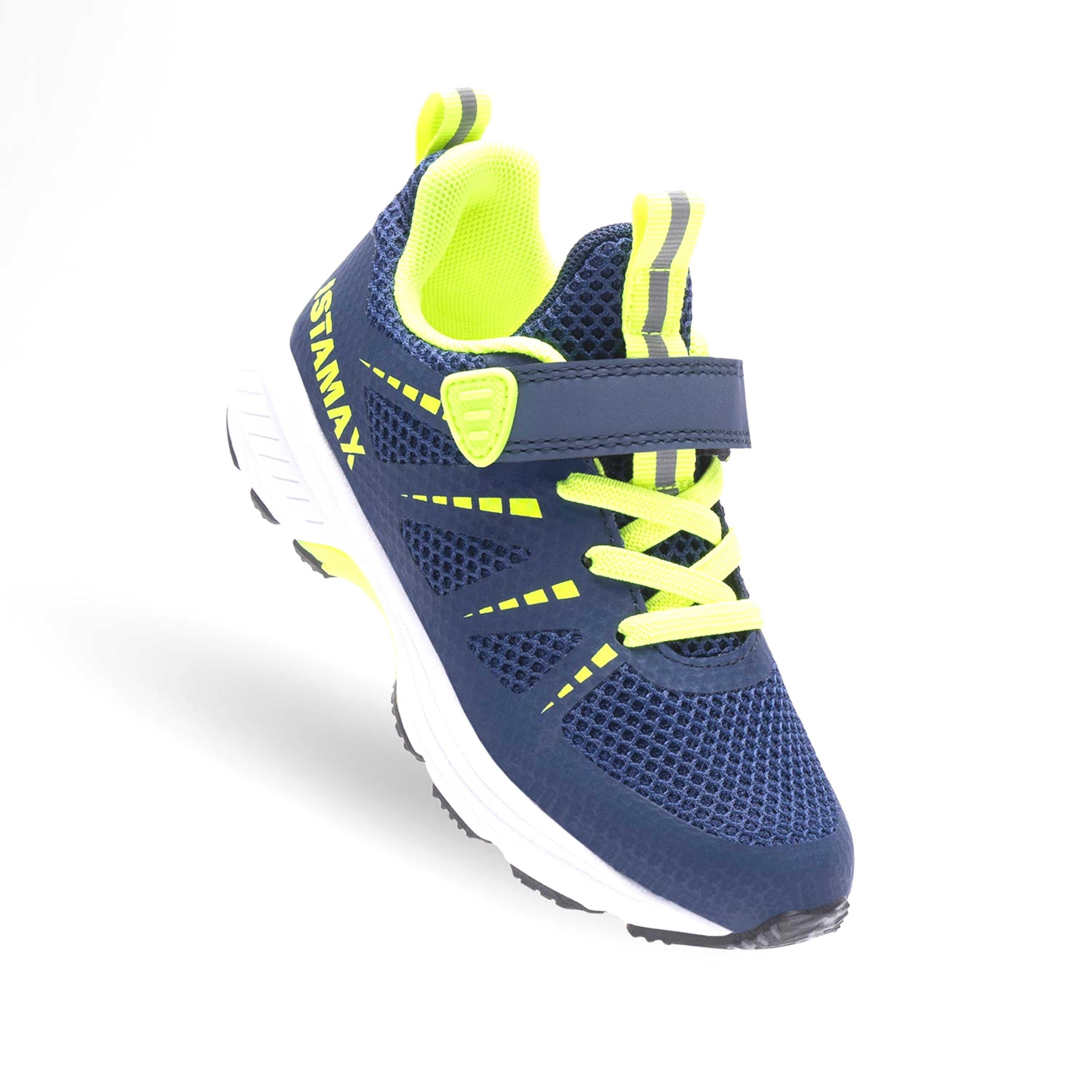 ISTAMAX SNEAKERS BLU/GIALLO