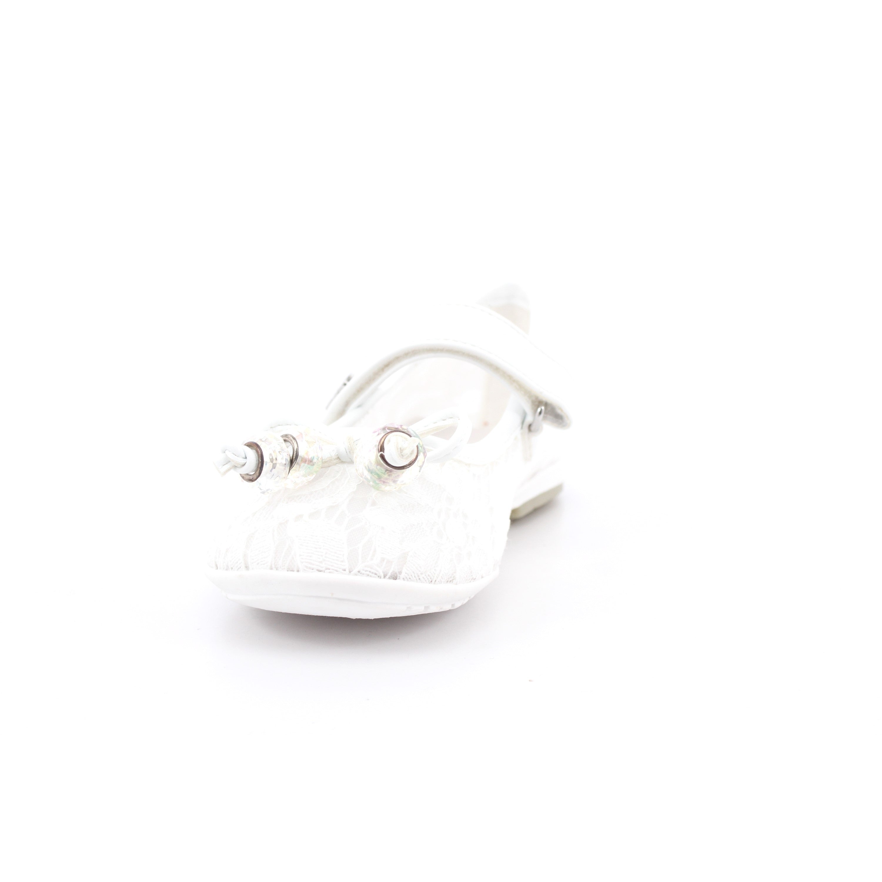 SCARPA BAMBINA IRMA BIANCO/ARGENTO