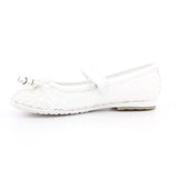 SCARPA BAMBINA IRMA BIANCO/ARGENTO