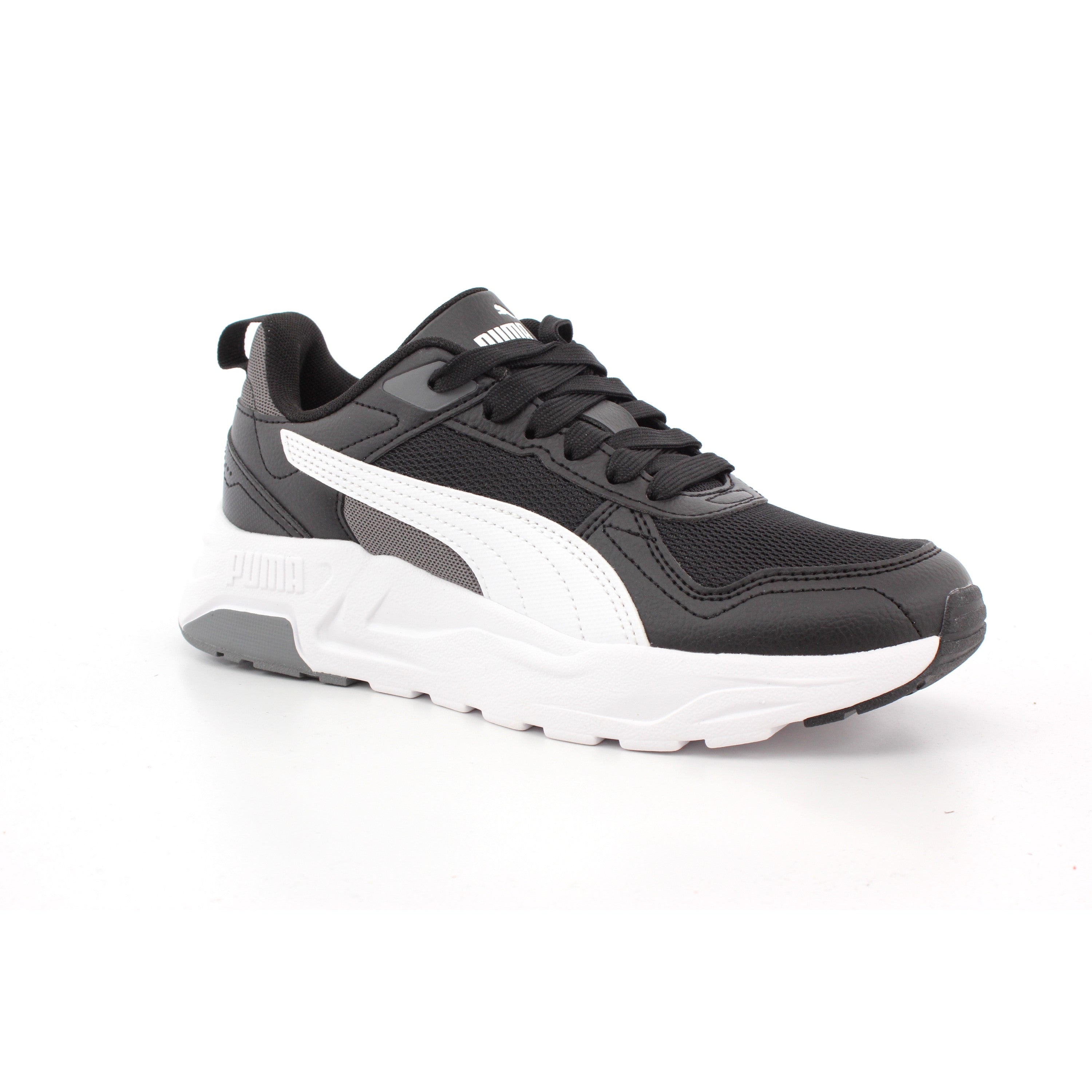 TRINITY 2 LT JR PUMA BLACK-PUMA WHITE