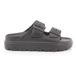 BLACK PU LADIES SANDALS
