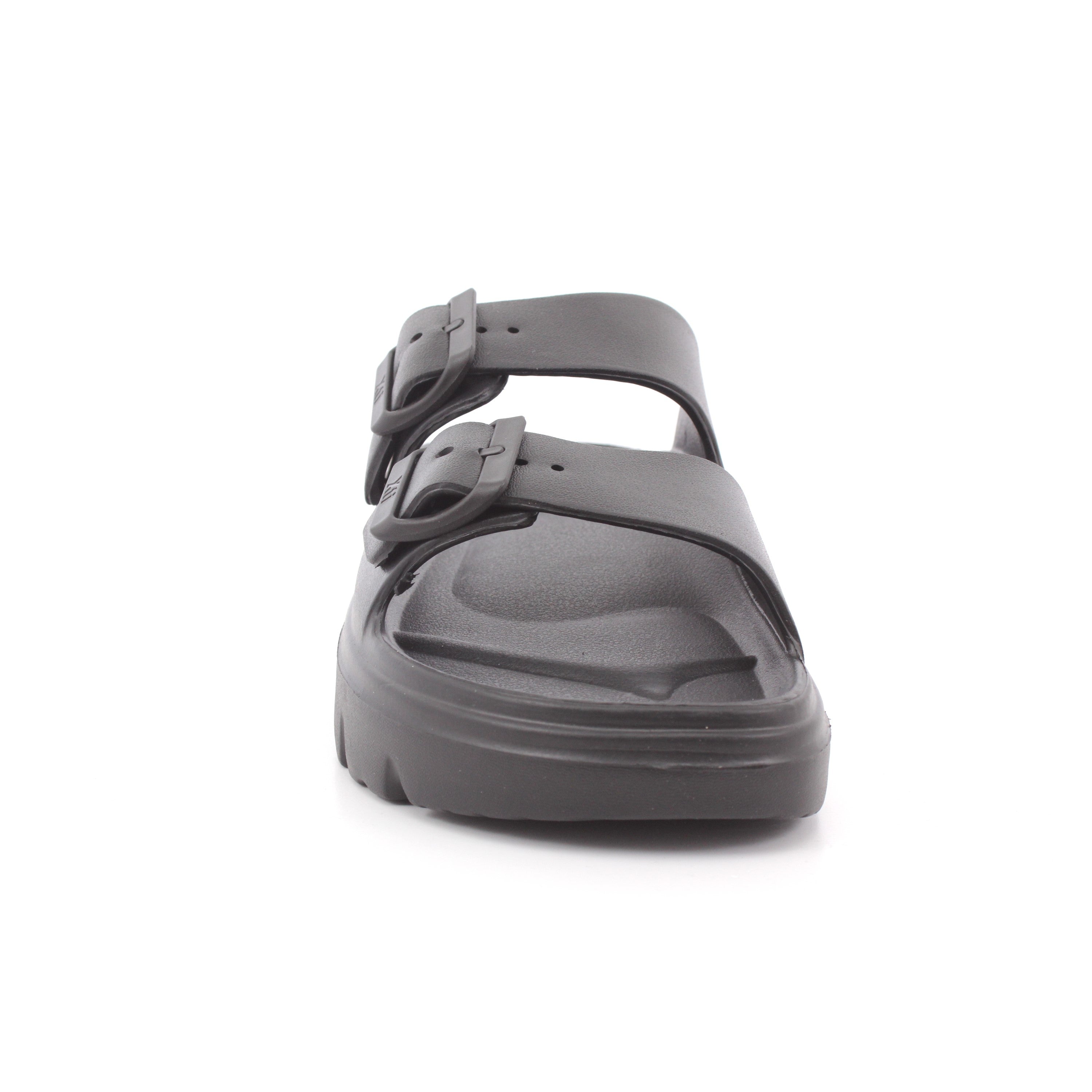 BLACK PU LADIES SANDALS
