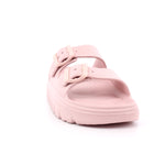 NUDE PU LADIES SANDALS