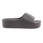 BLACK PU LADIES SANDALS