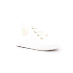 STIVALETTO TESSUTO 086 BIANCO
