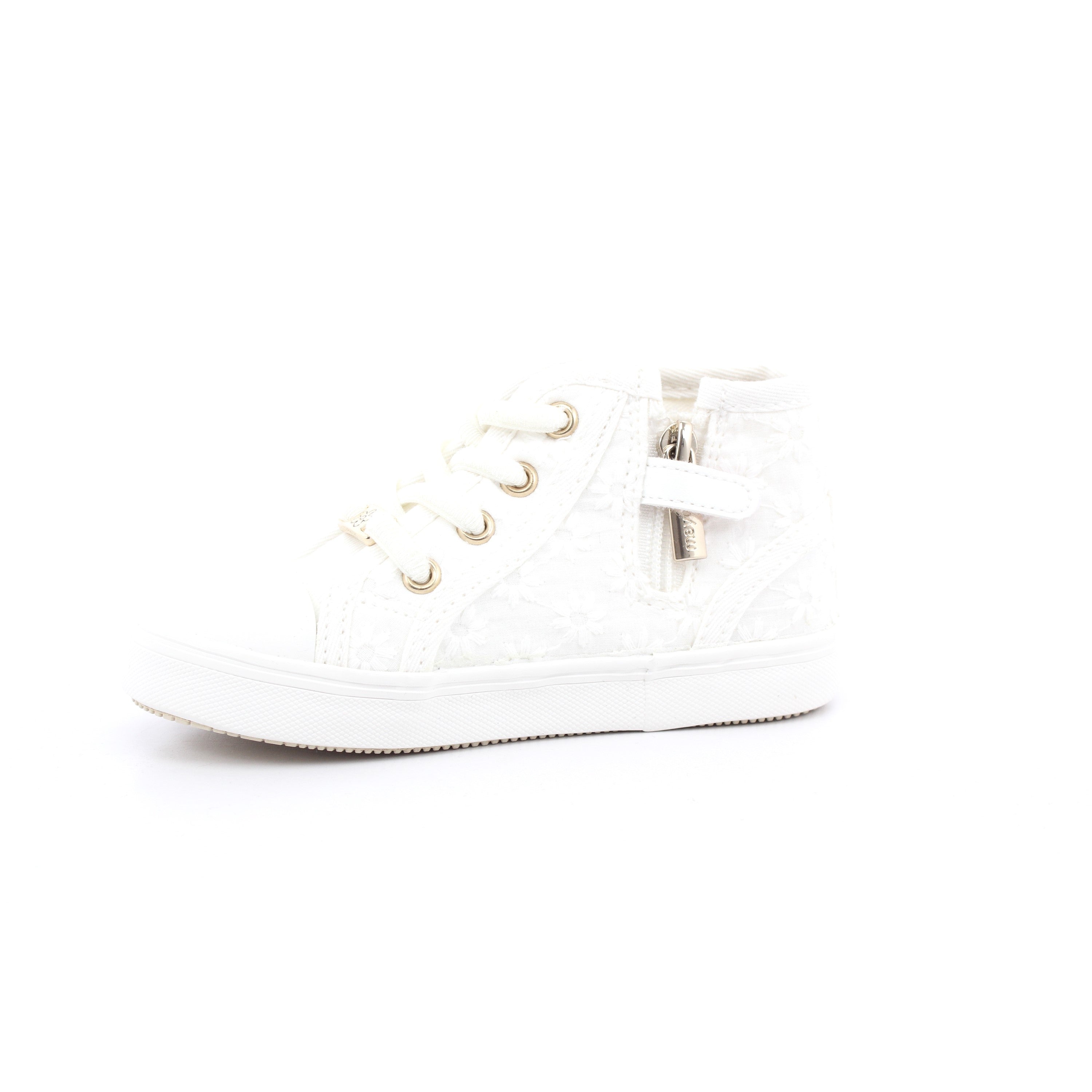 STIVALETTO TESSUTO 086 BIANCO