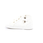 STIVALETTO TESSUTO 086 BIANCO