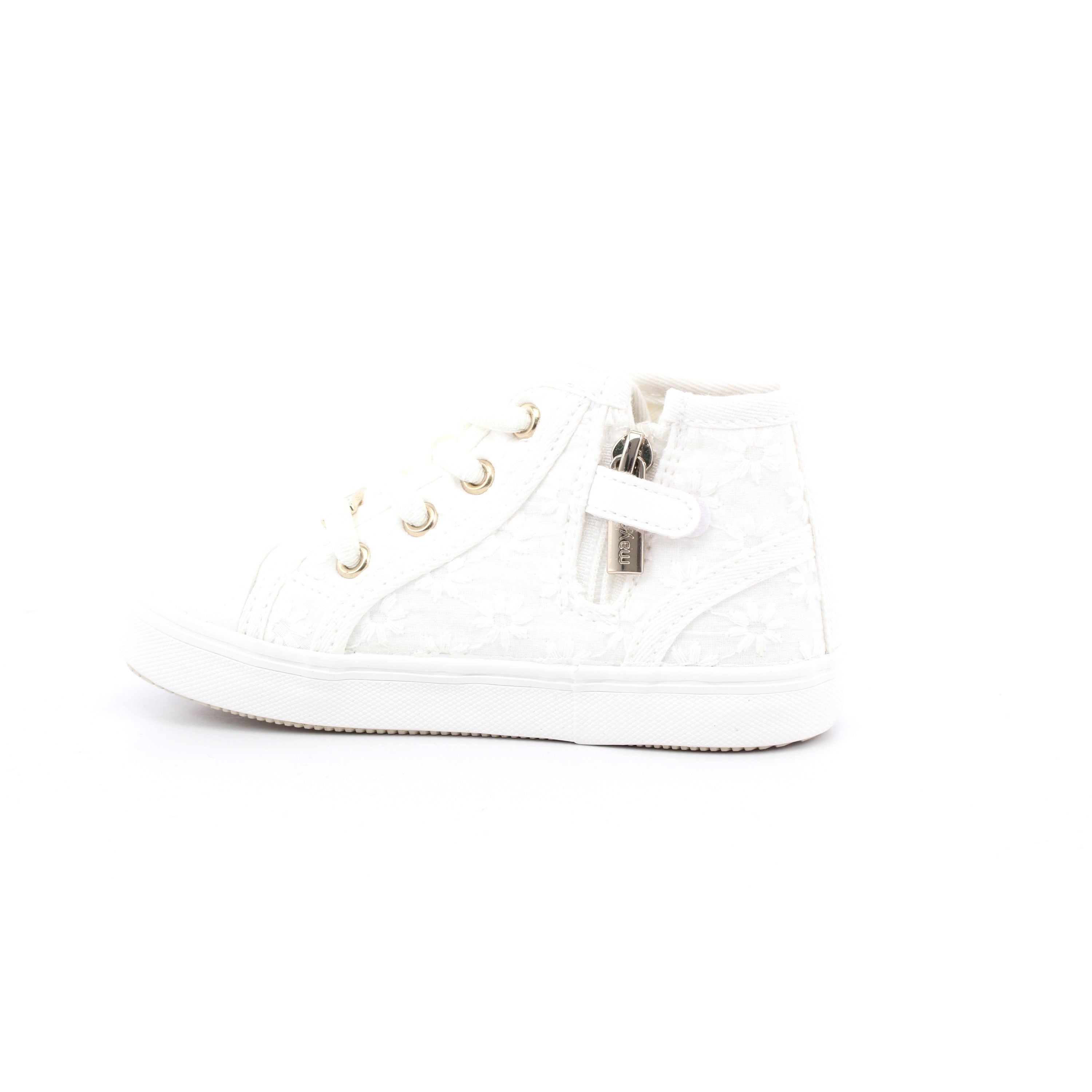 STIVALETTO TESSUTO 086 BIANCO