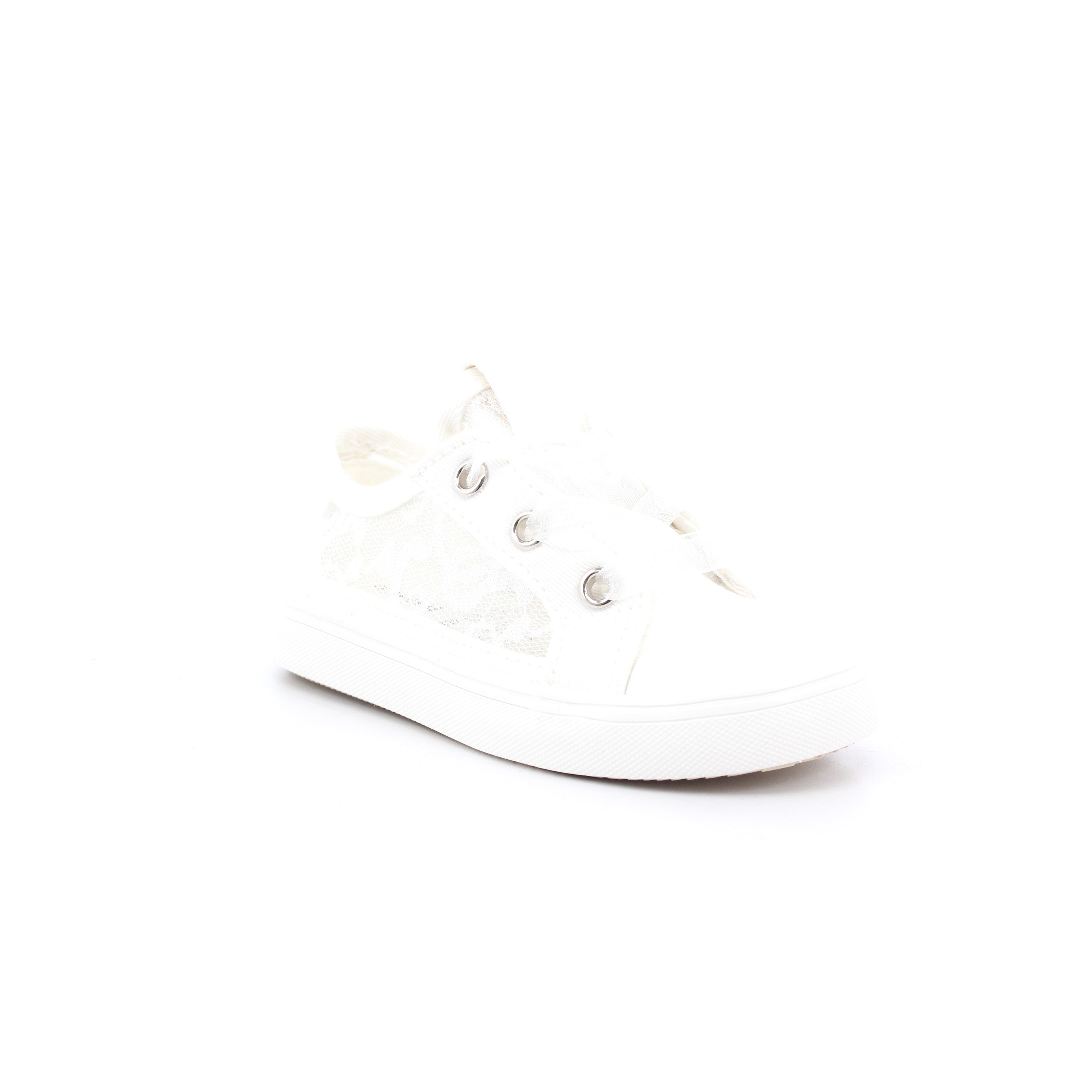 SCARPA SPORTIVA TRAFORATA 010 BIANCO