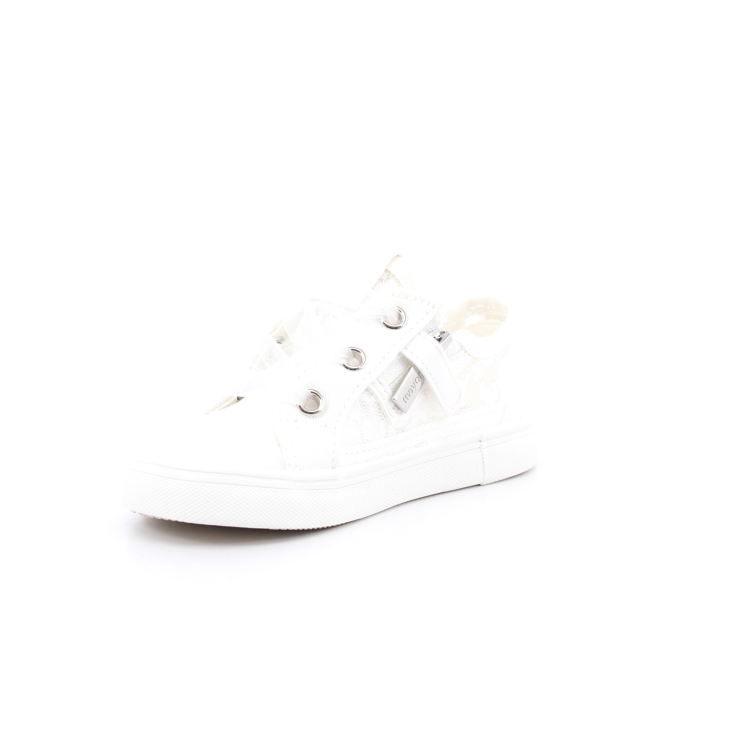 SCARPA SPORTIVA TRAFORATA 010 BIANCO
