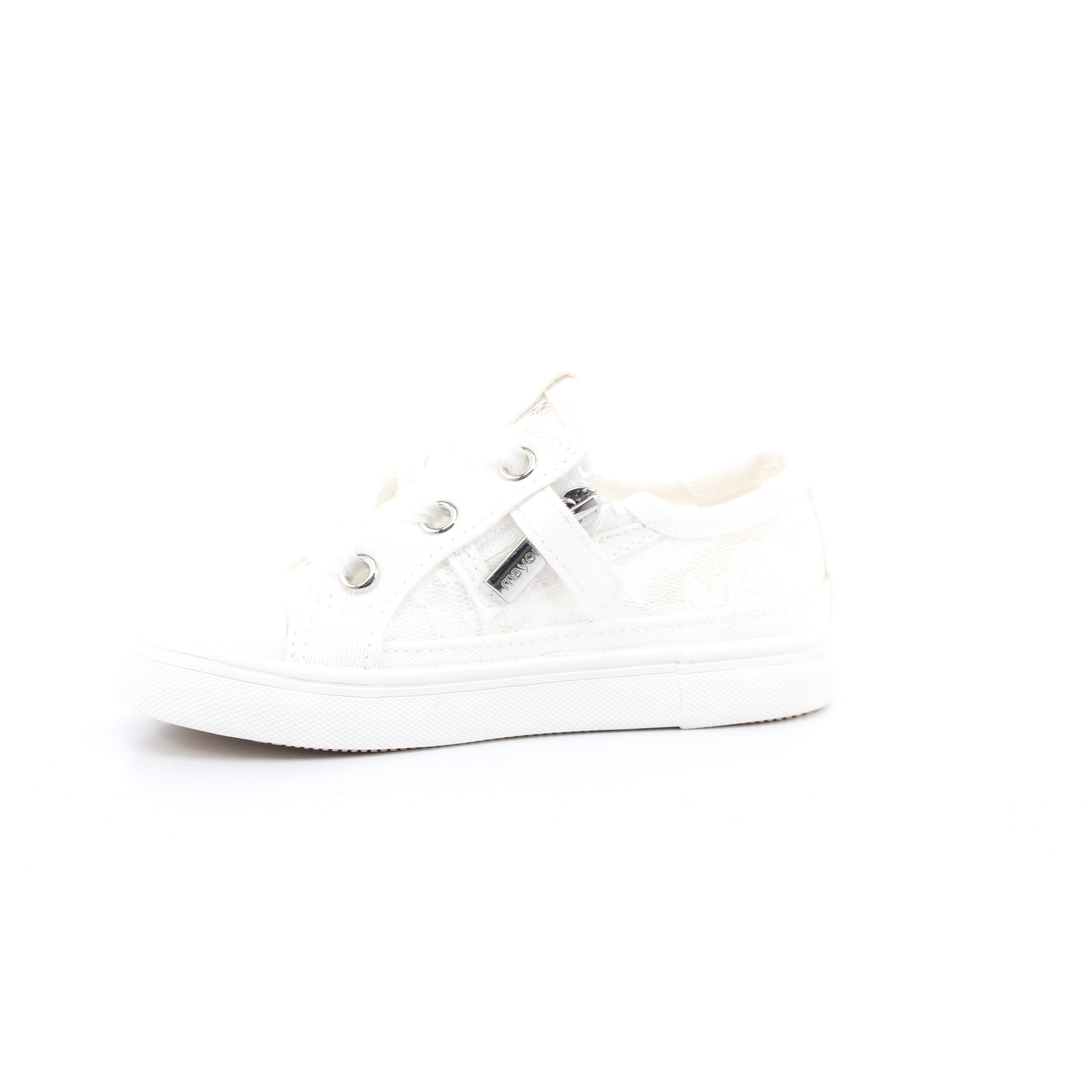 SCARPA SPORTIVA TRAFORATA 010 BIANCO