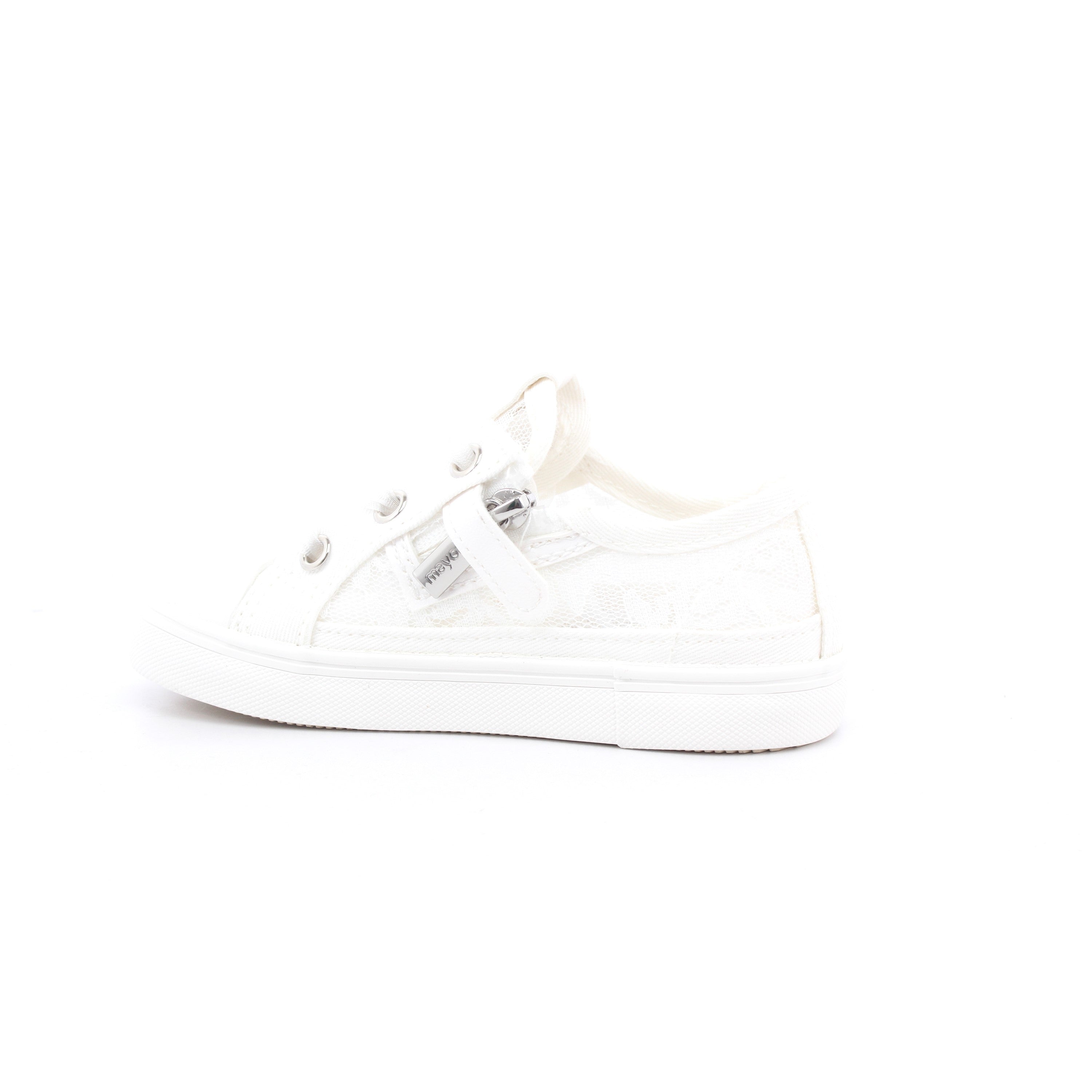 SCARPA SPORTIVA TRAFORATA 010 BIANCO
