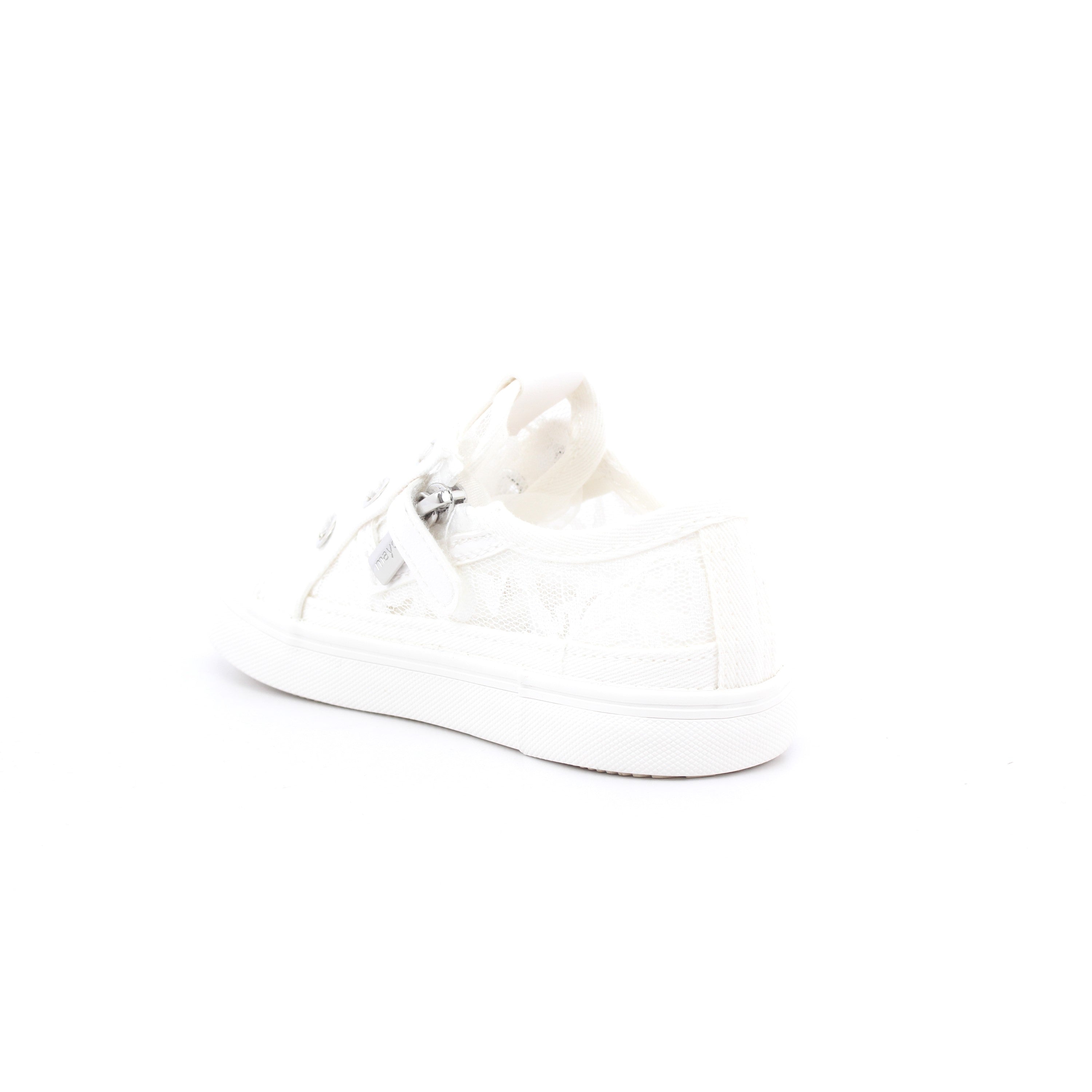 SCARPA SPORTIVA TRAFORATA 010 BIANCO