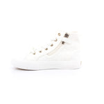 STIVALETTO TESSUTO 073 BIANCO