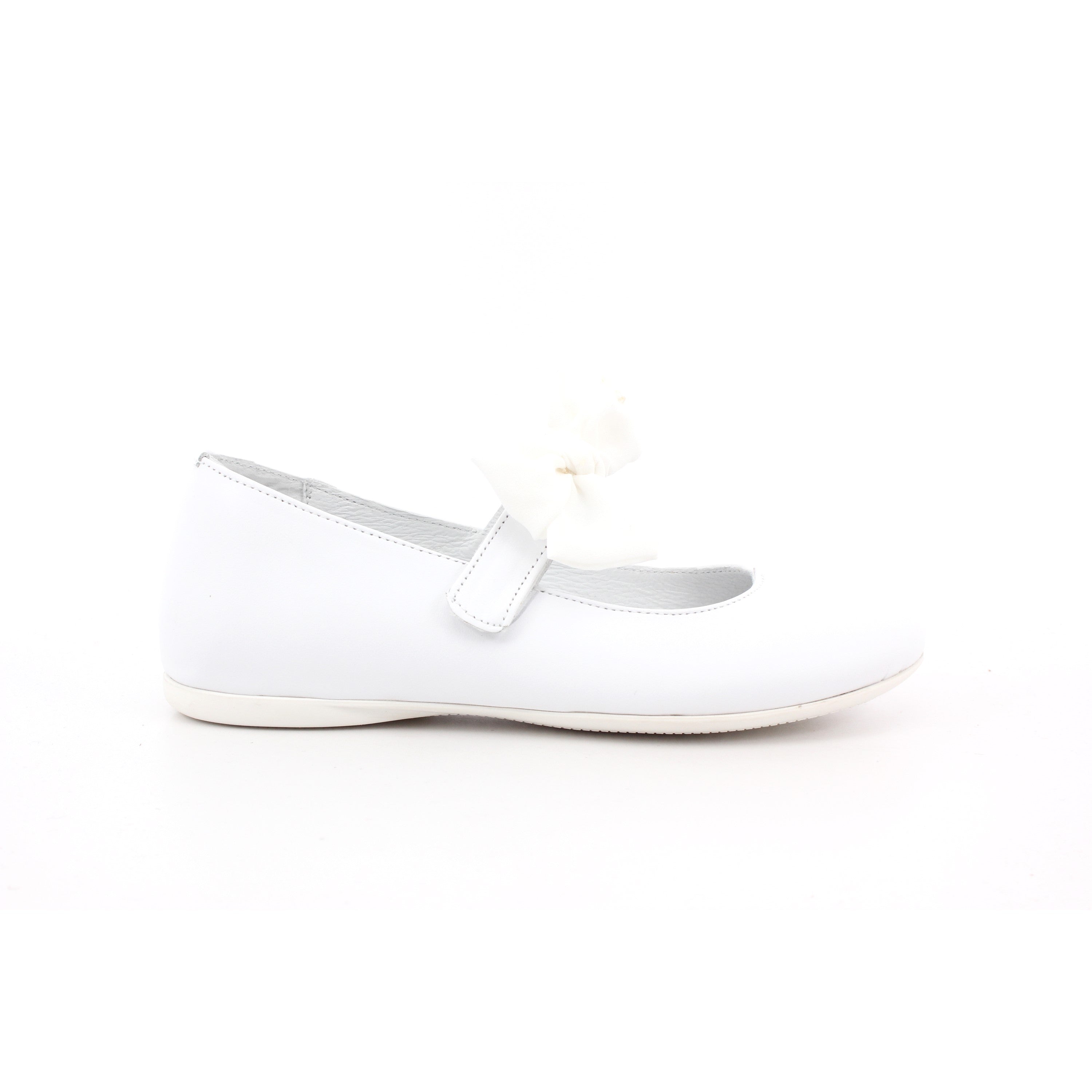 BALLERINA GIRLS NAPPA WHITE