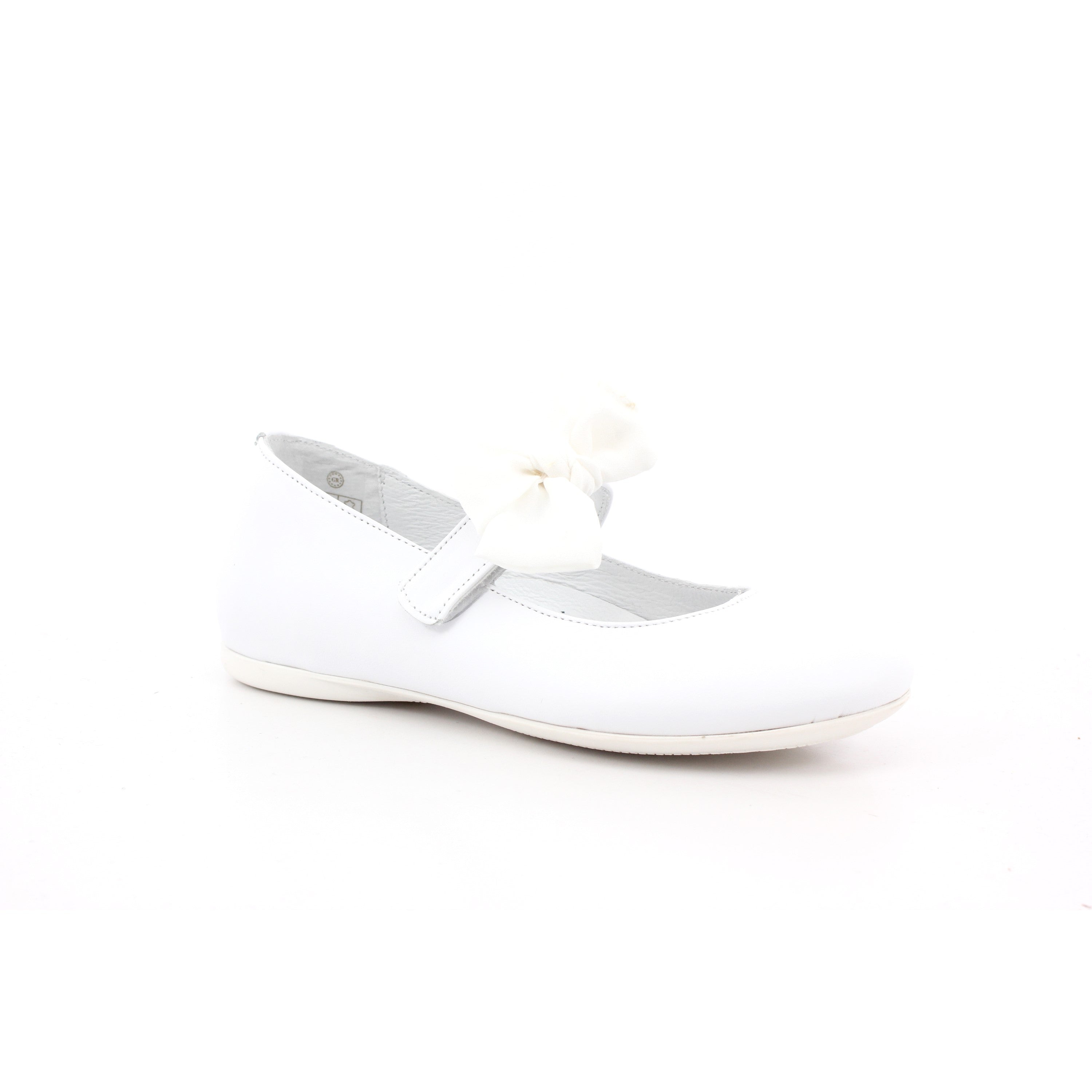 BALLERINA GIRLS NAPPA WHITE