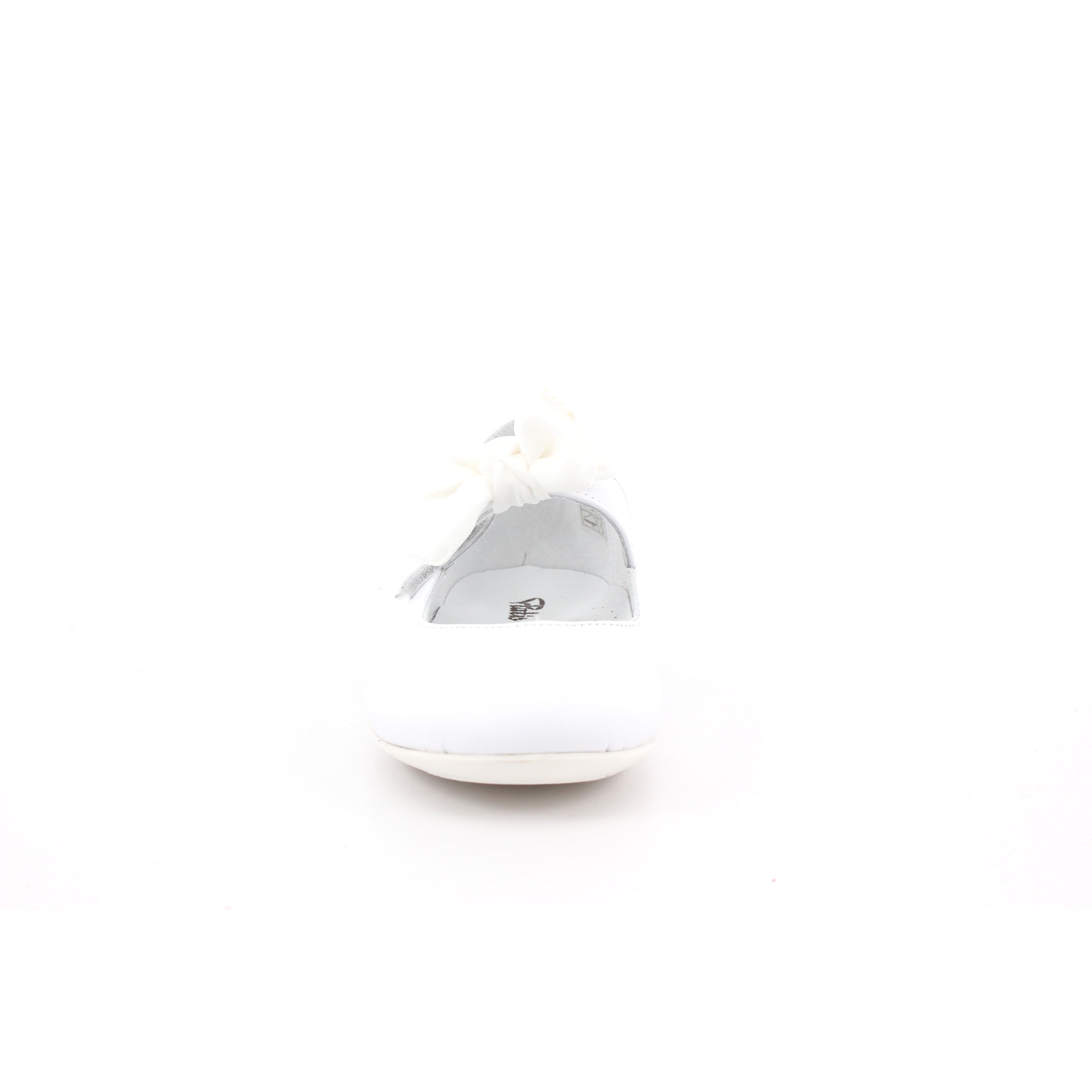 BALLERINA GIRLS NAPPA WHITE