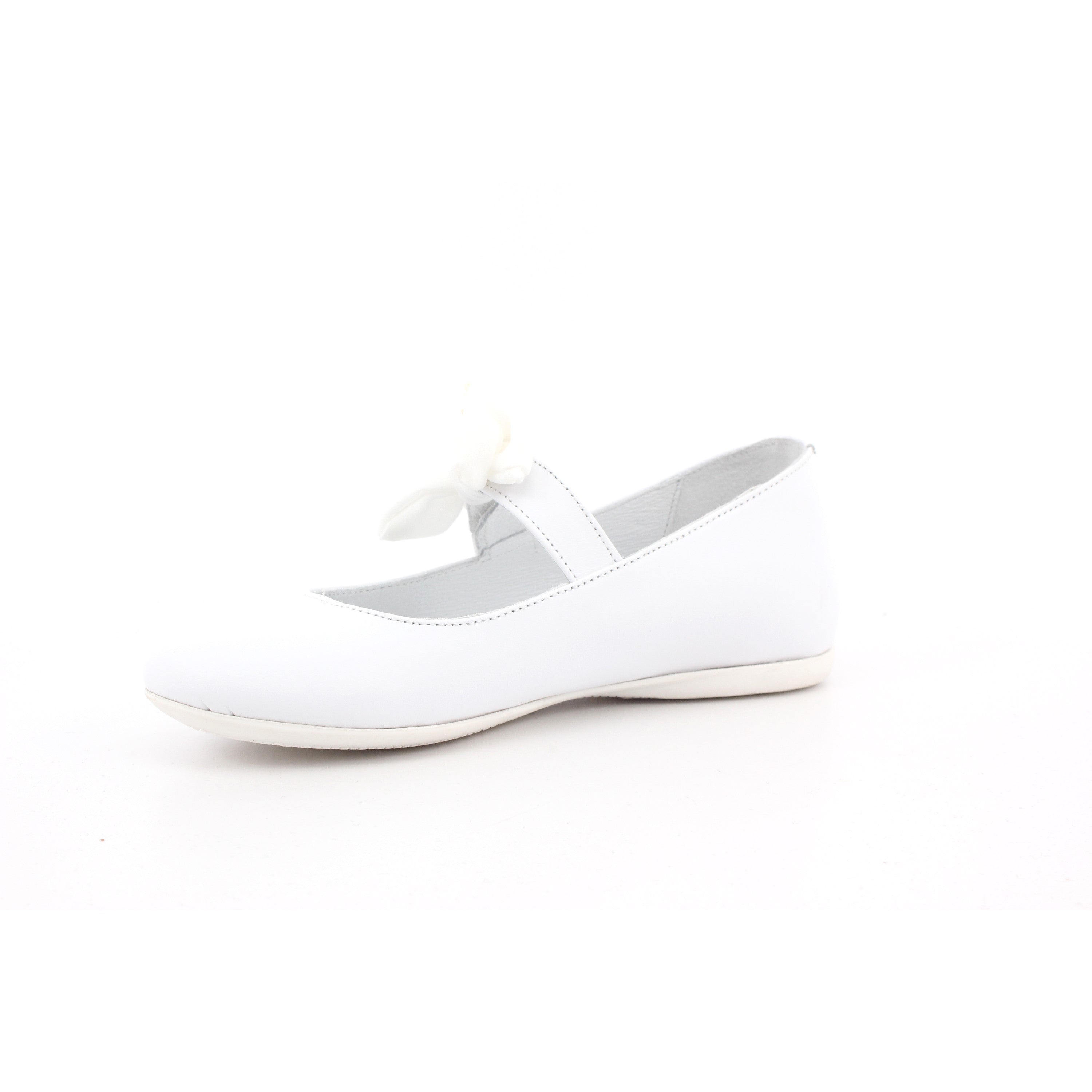 BALLERINA GIRLS NAPPA WHITE