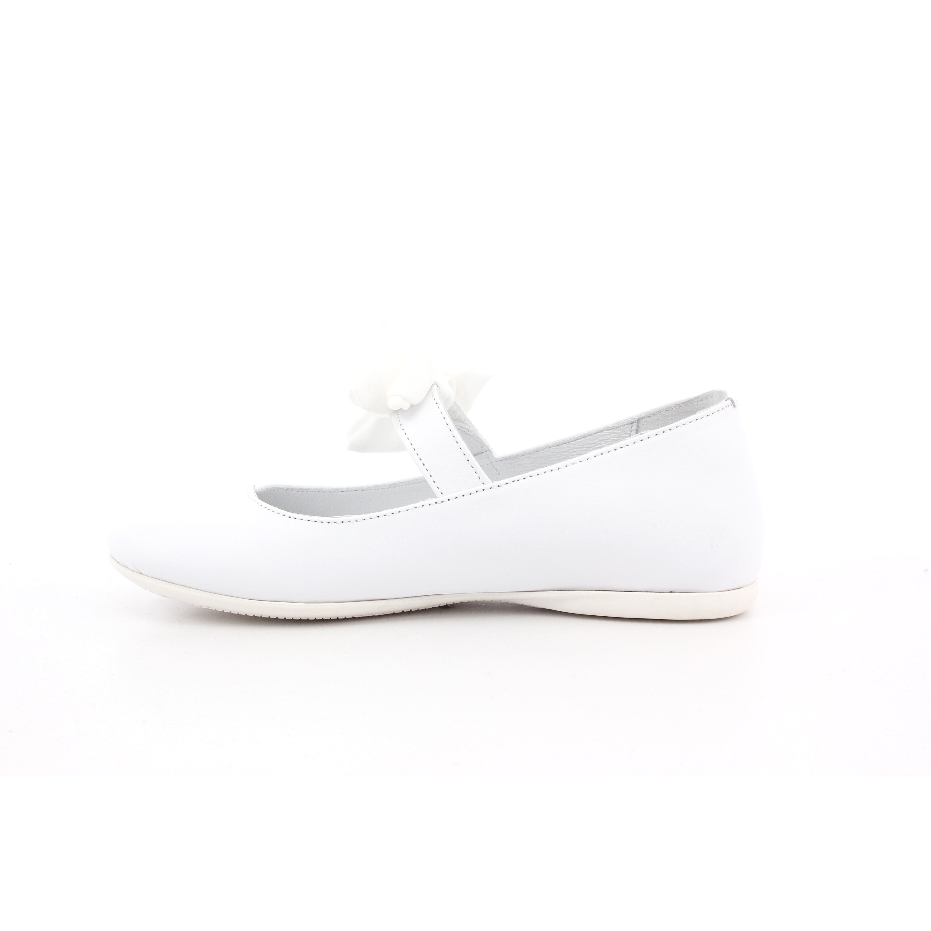 BALLERINA GIRLS NAPPA WHITE