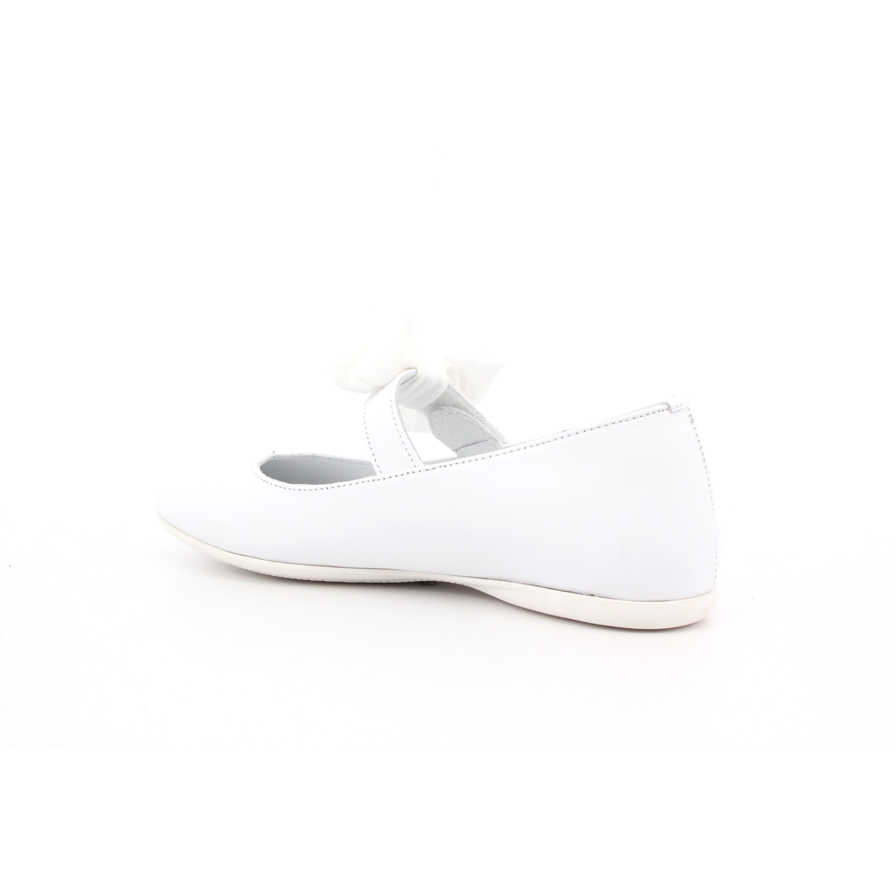 BALLERINA GIRLS NAPPA WHITE